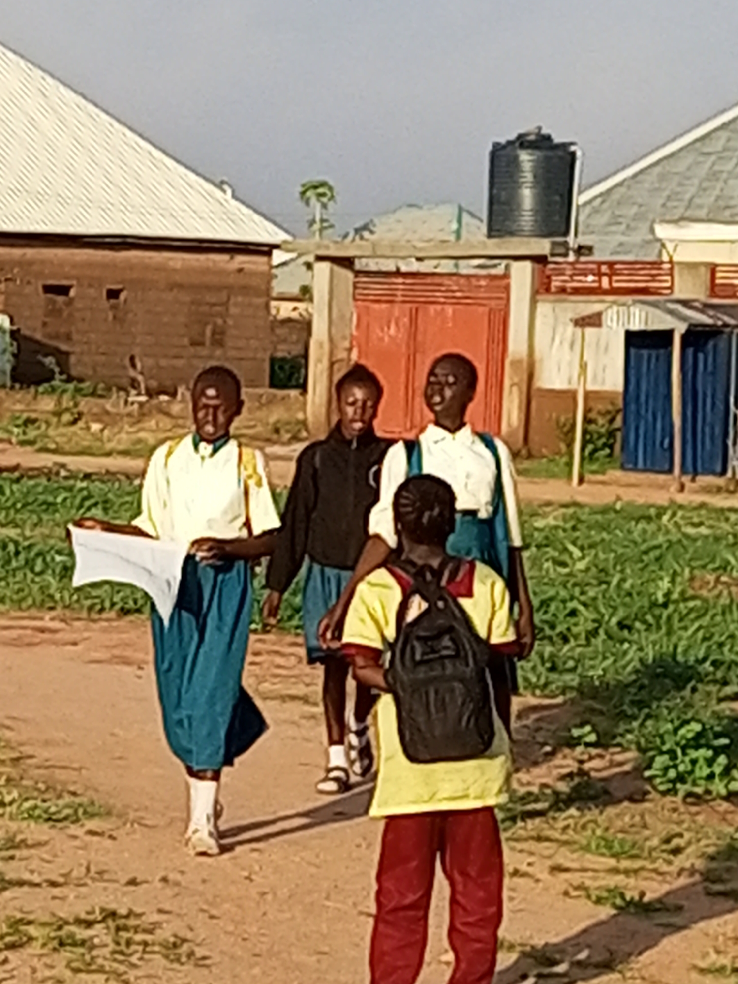 Everyday movement through streets and paths in Gombe, Nigeria