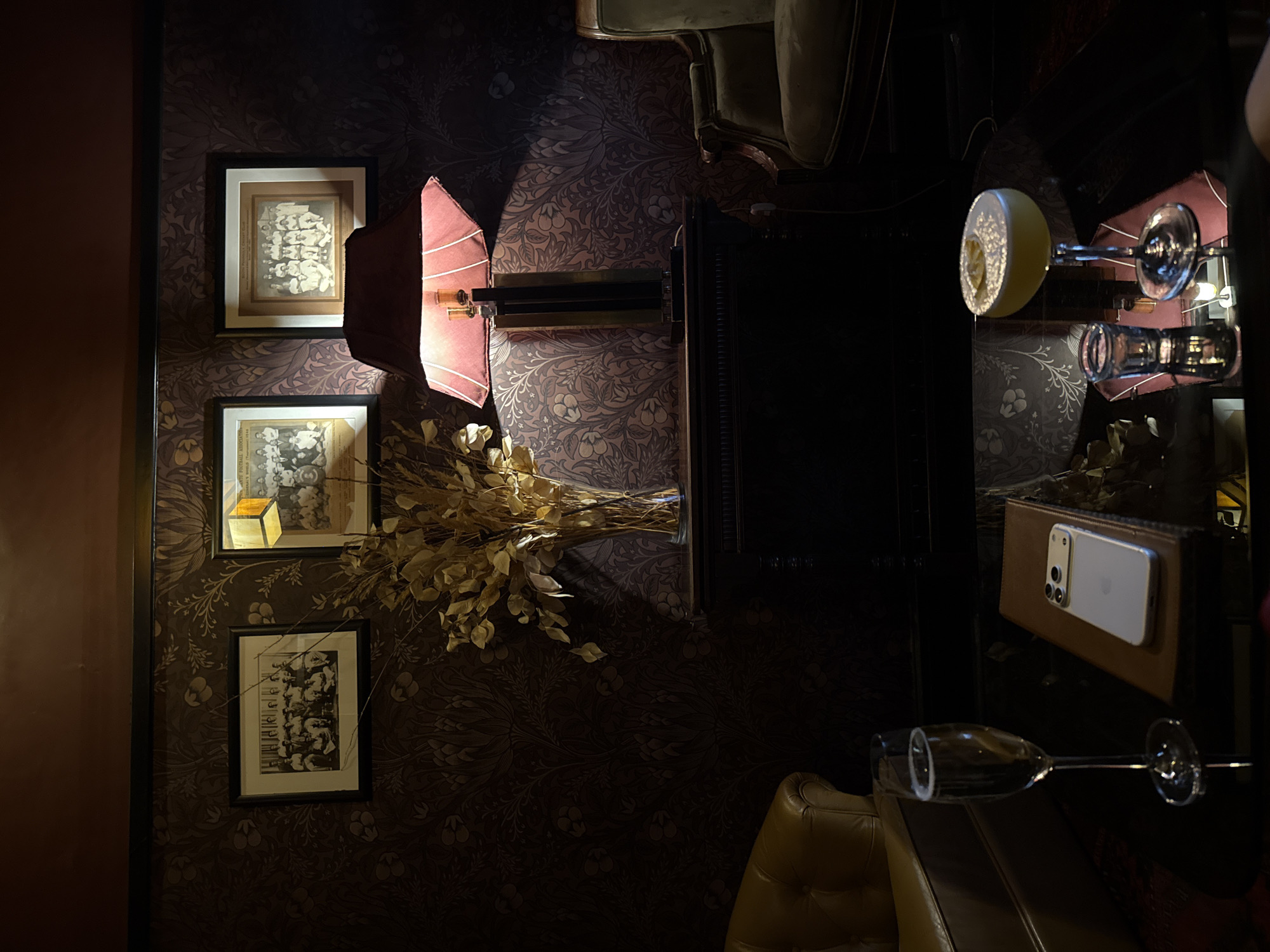 Cape Town bar interior documented with vintage décor, cocktails
