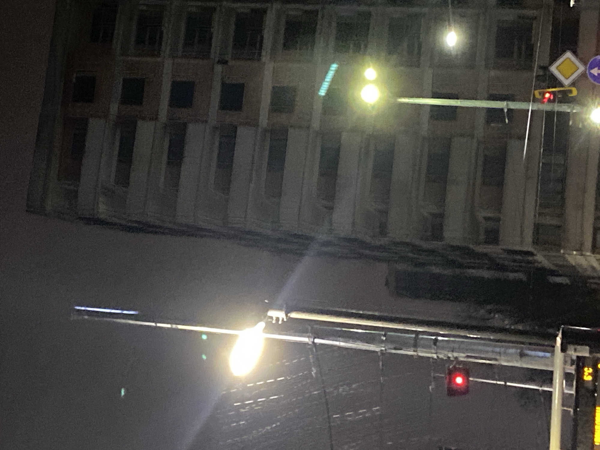 Evening street scenes captured across Sofia, Bulgaria