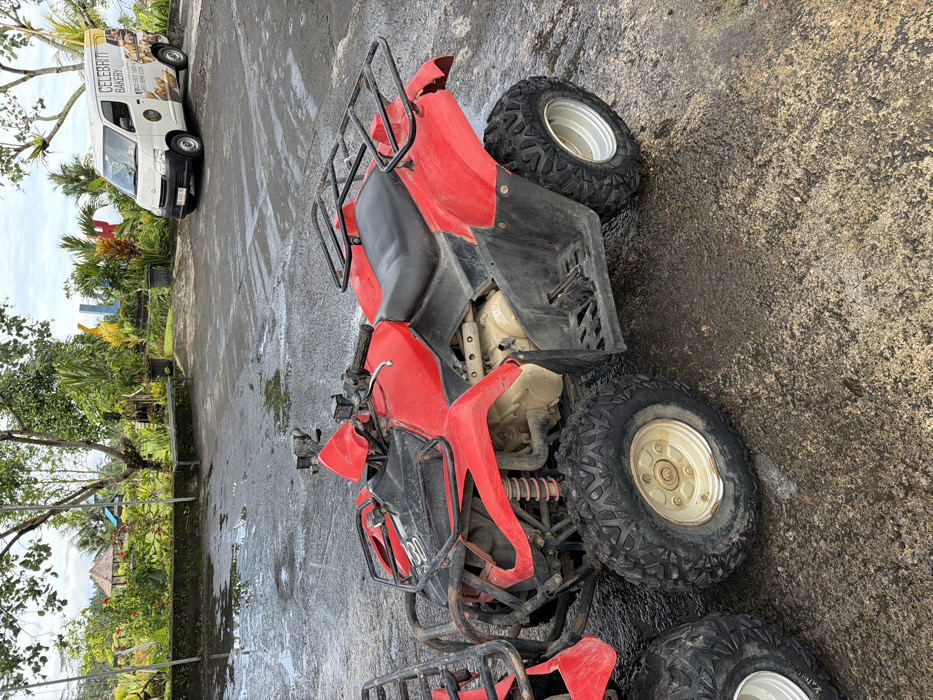 ATV tour group explores diverse Bali terrain near Payangan