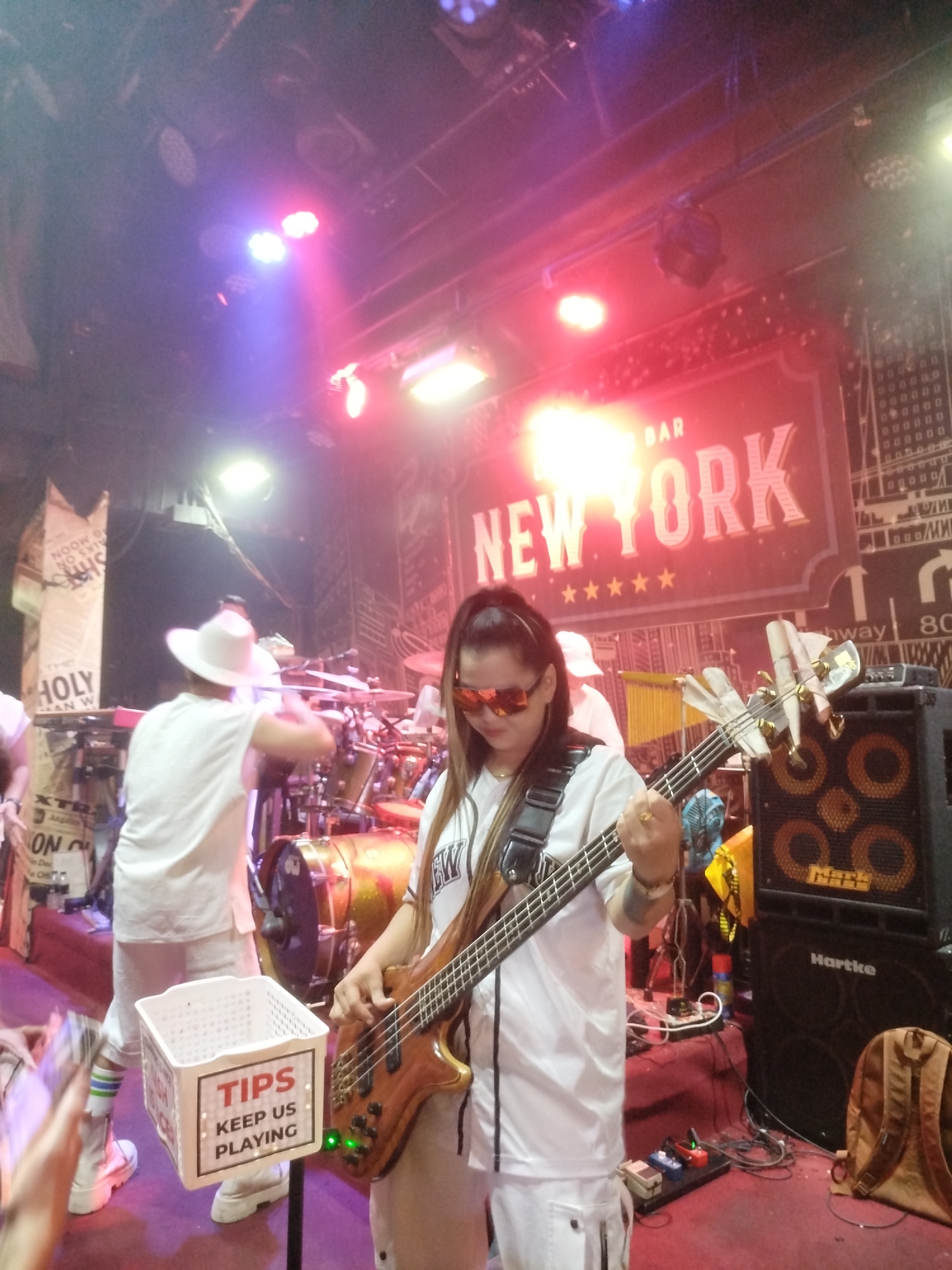 Live band night at New York Bar, Patong