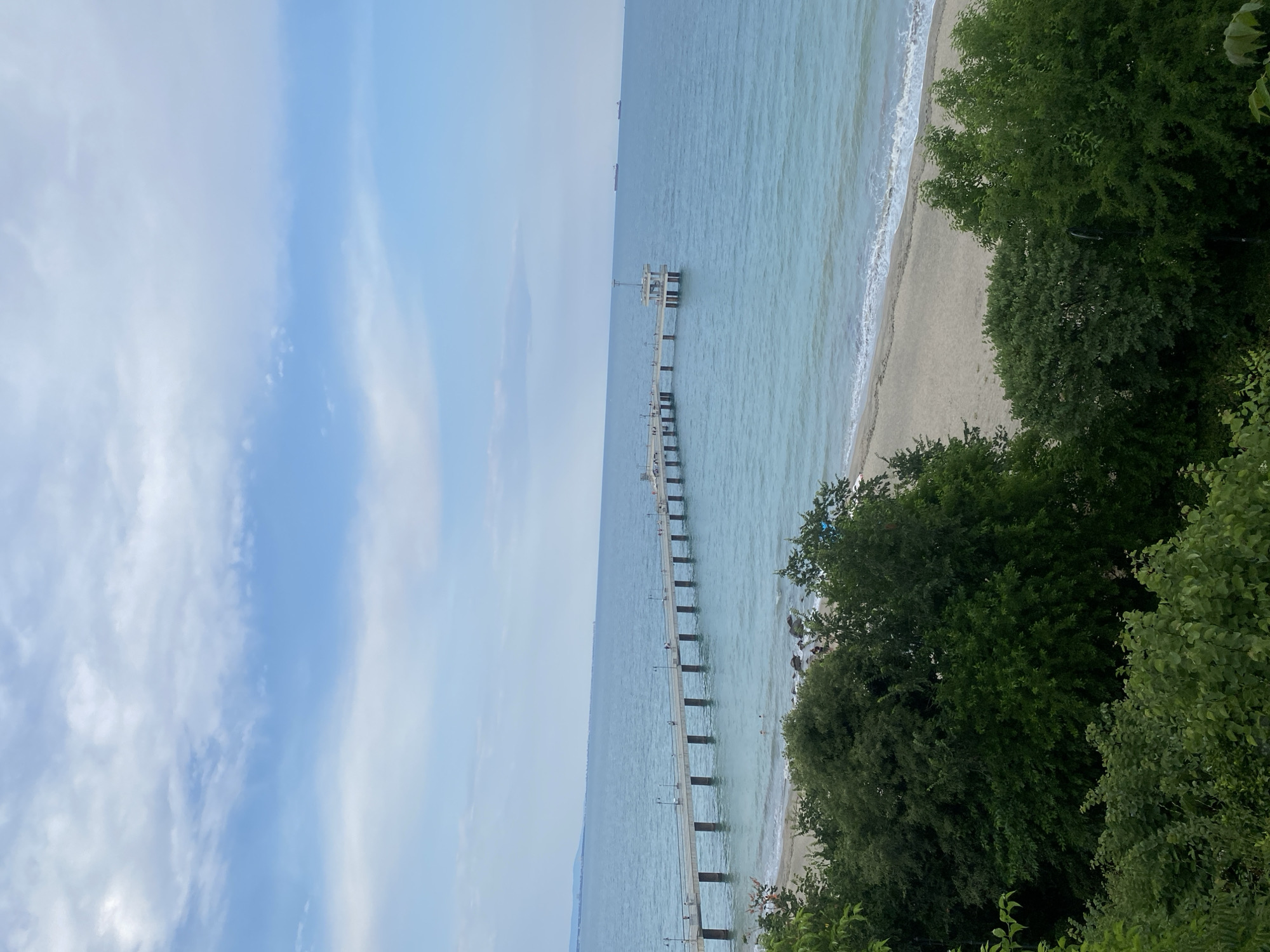 Burgas seafront and Sea Garden in full summer afternoon swing
