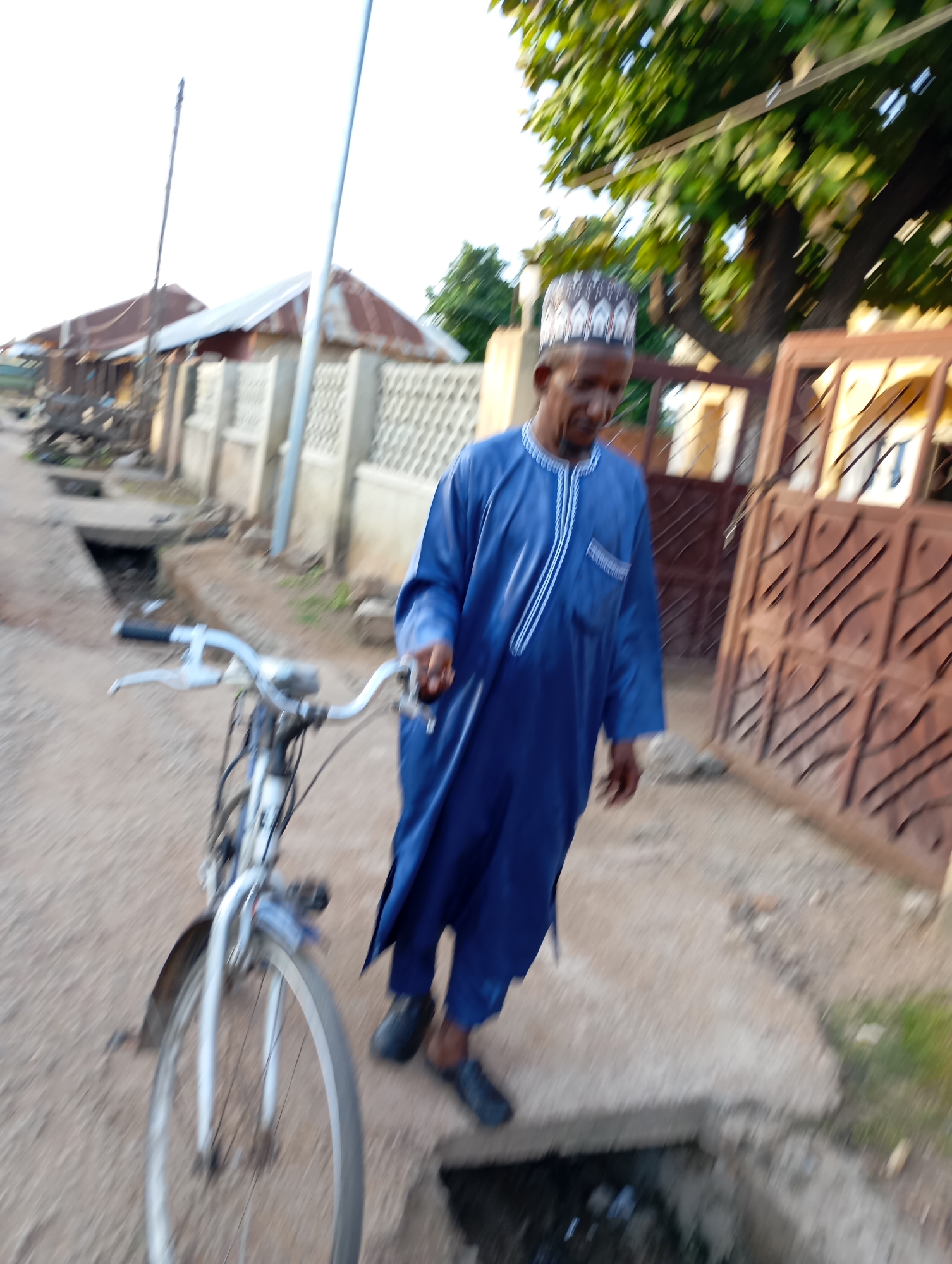 Everyday street life in Shendam, Nigeria