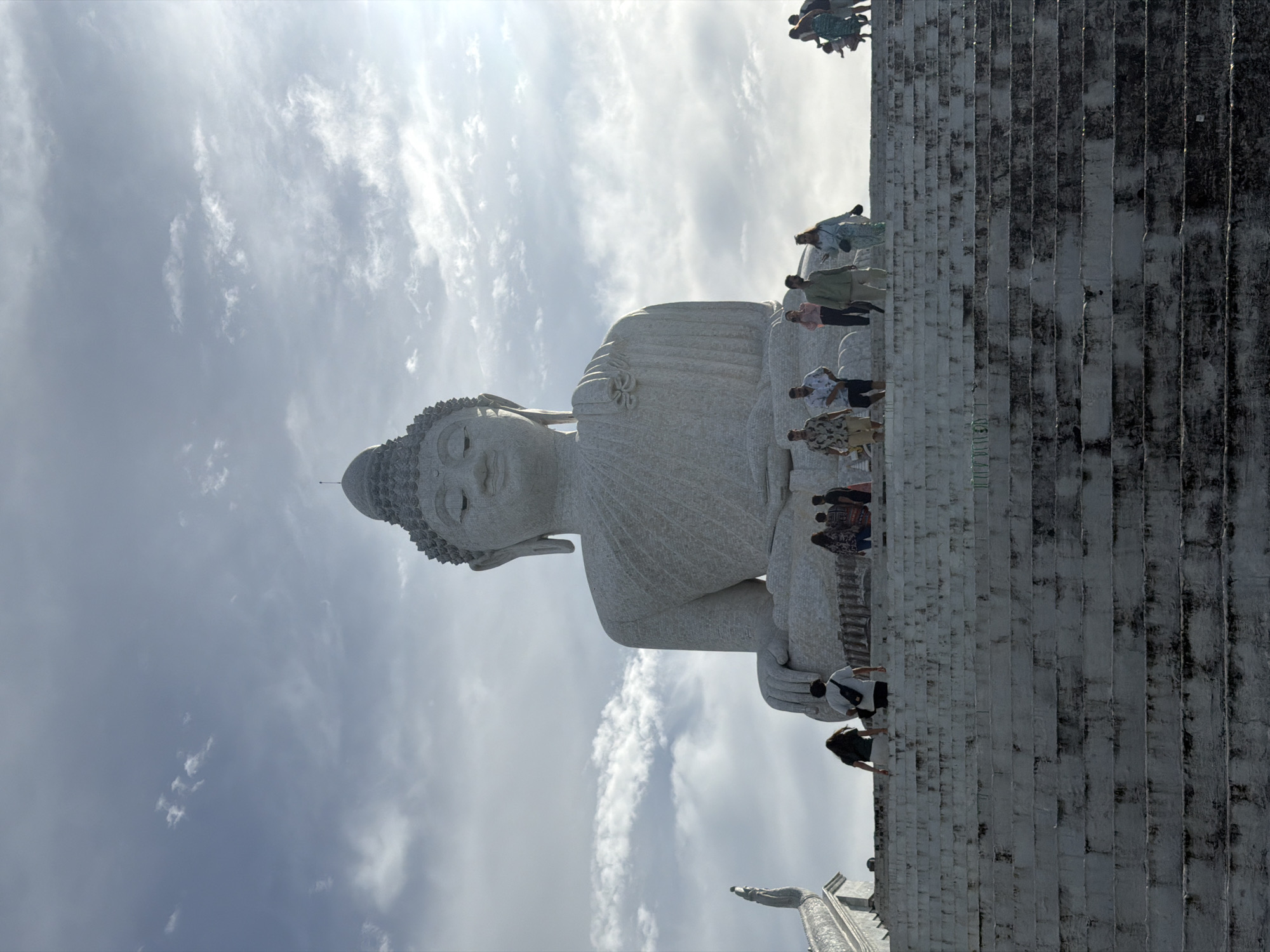 Morning visit to Phuket's Big Buddha hilltop temple complex
