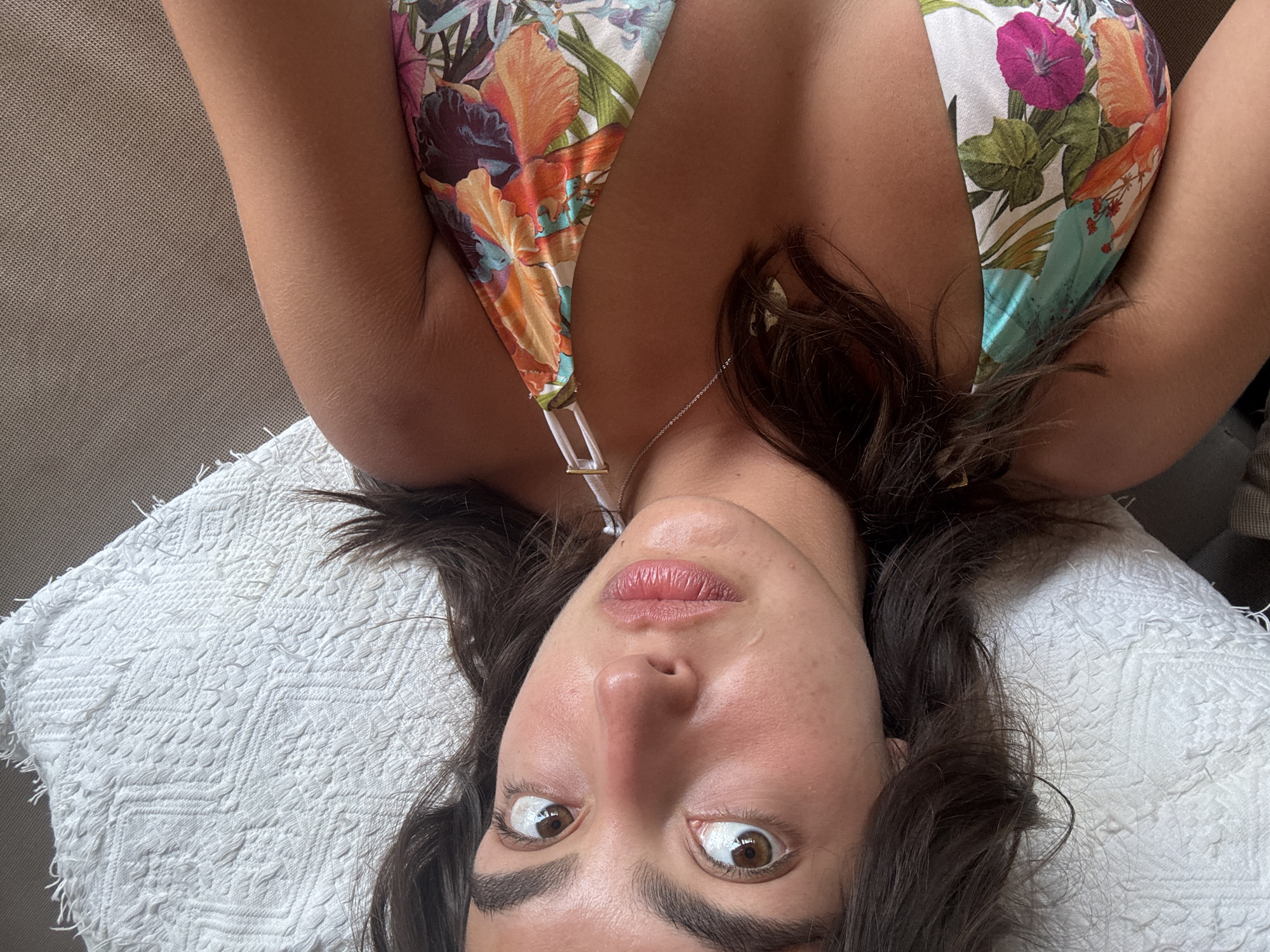 Woman reads book while lounging in Mexico