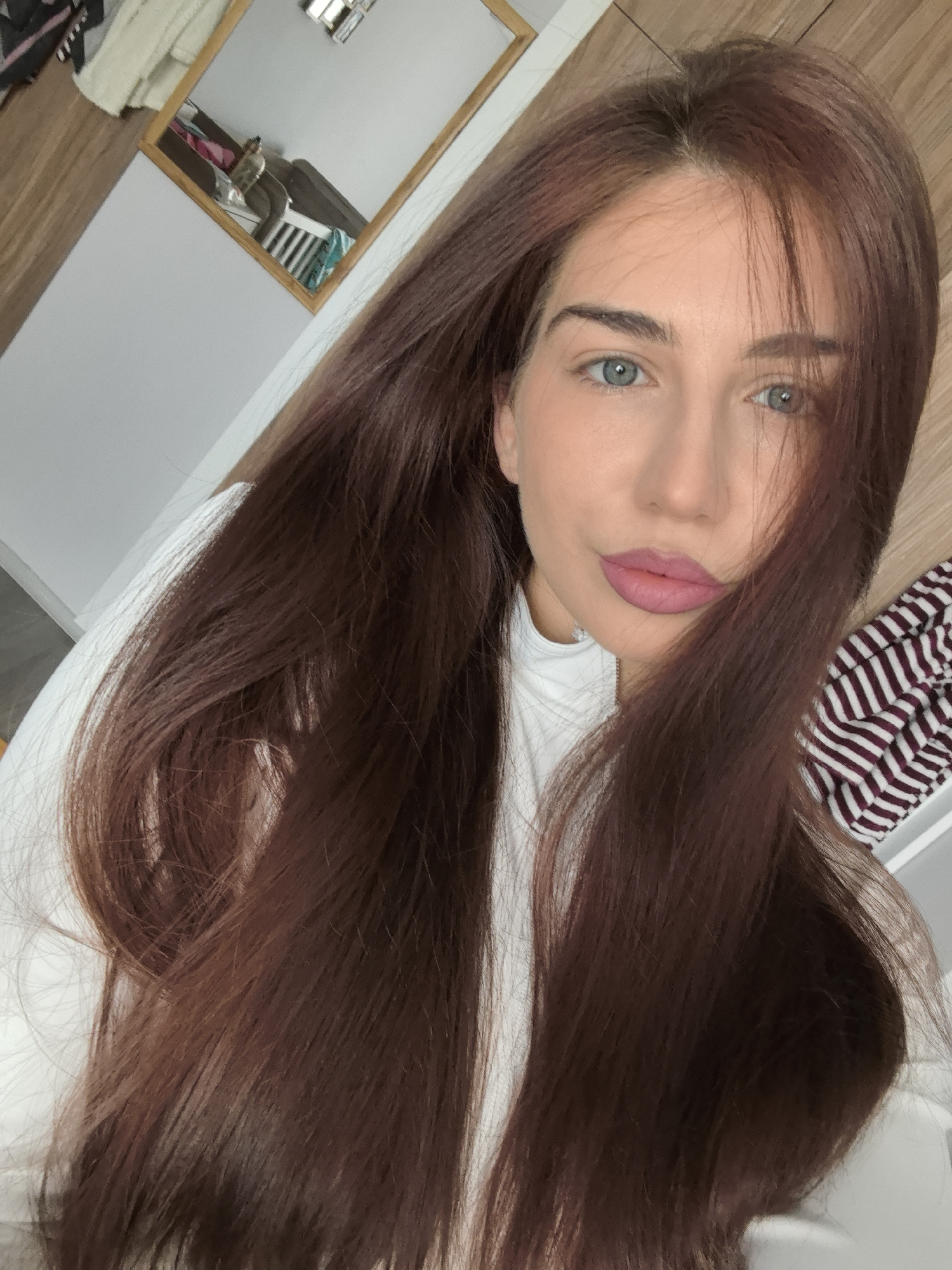 Woman Takes Series of Selfies in Stara Zagora