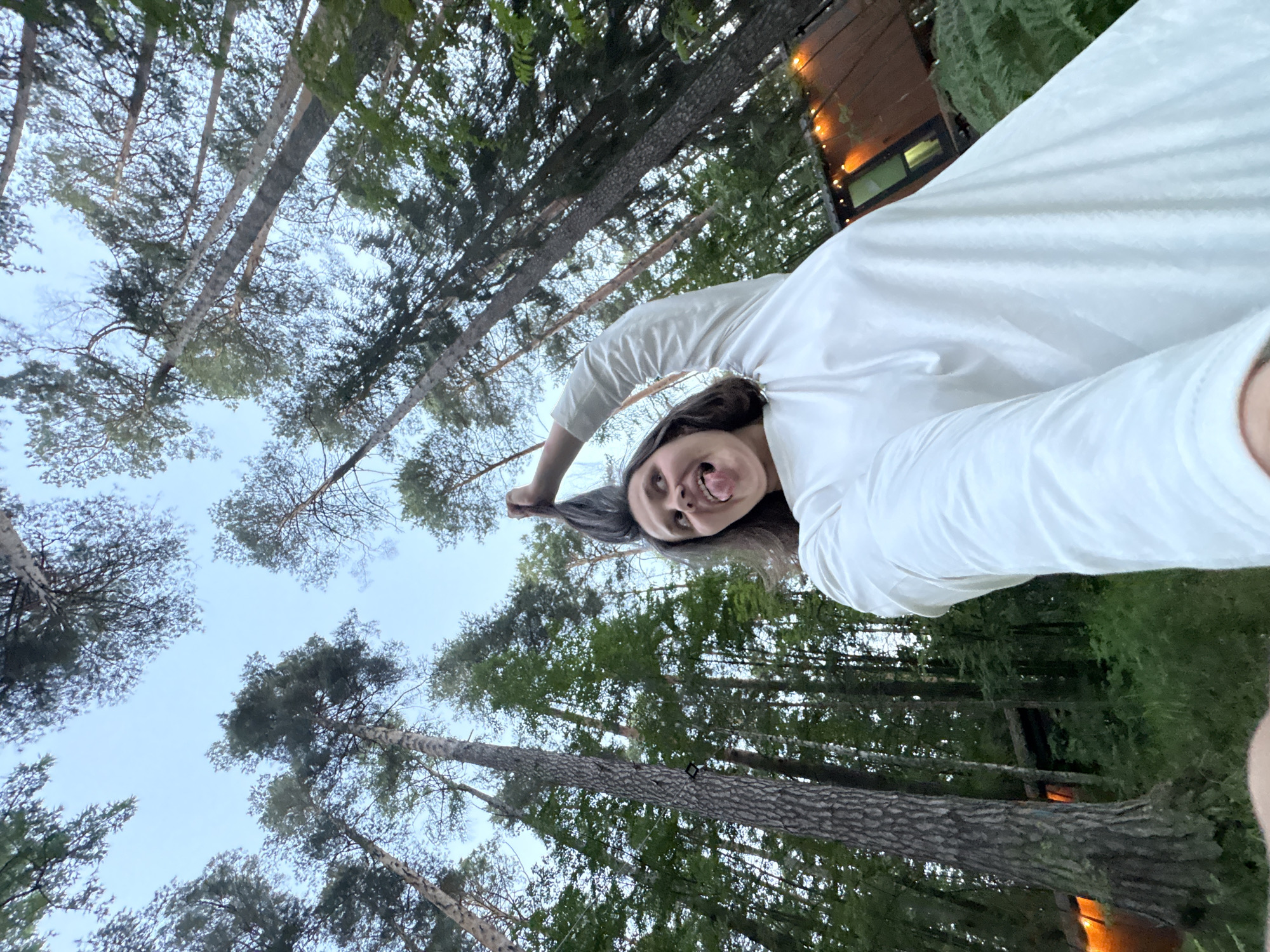 Afternoon at a forest retreat near Kostovaty, Russia