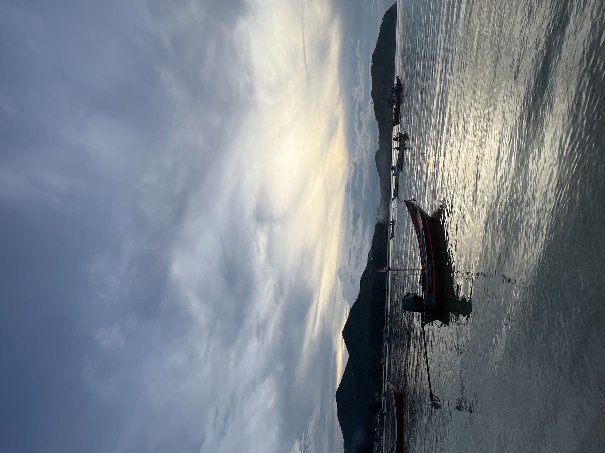 Morning beach life documented on Koh Phangan island