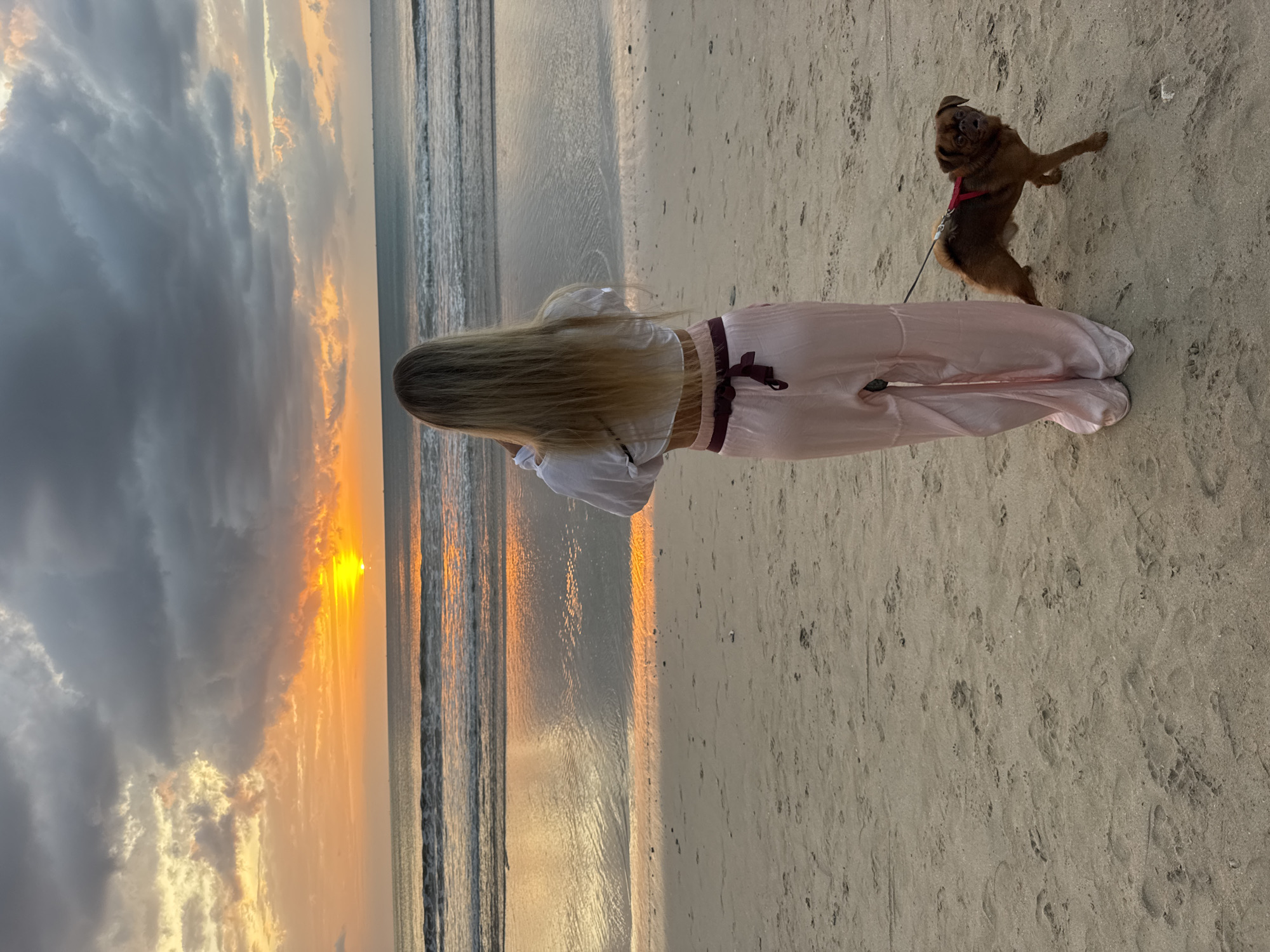 Sunset at Kuta Beach, Bali — golden hour on the shore
