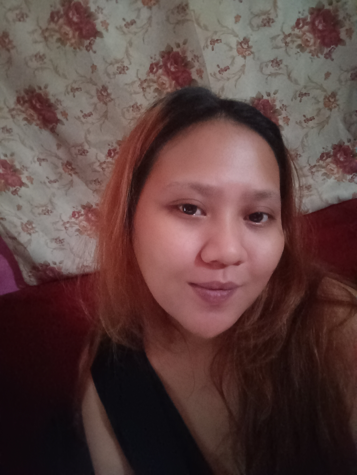 Quick selfie session at home in Depok, Indonesia