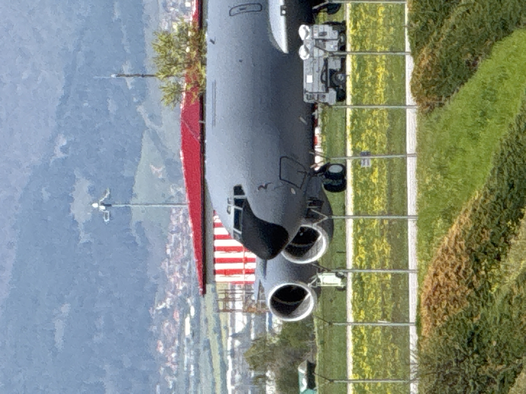 Sofia residents document aircraft, metro trains, sculpture during afternoon