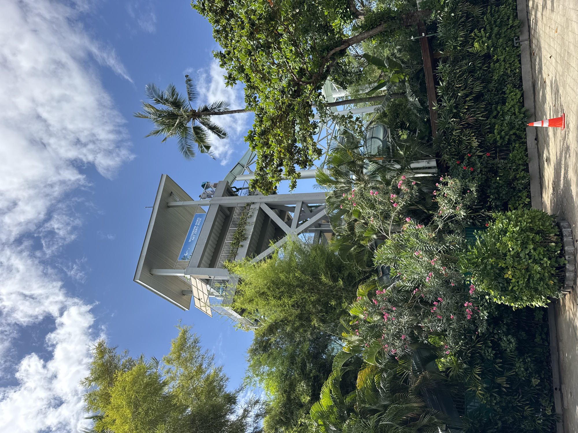 Early morning scenes captured at Waterbom Bali water park