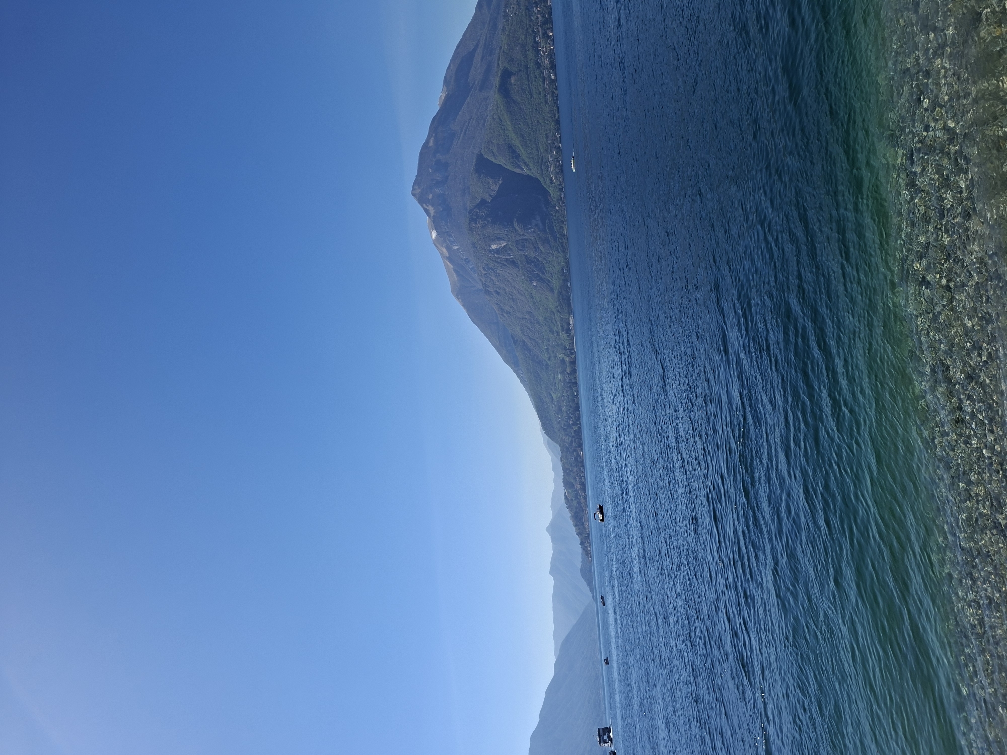 Lake Como scenic views captured from Gittana and Varenna