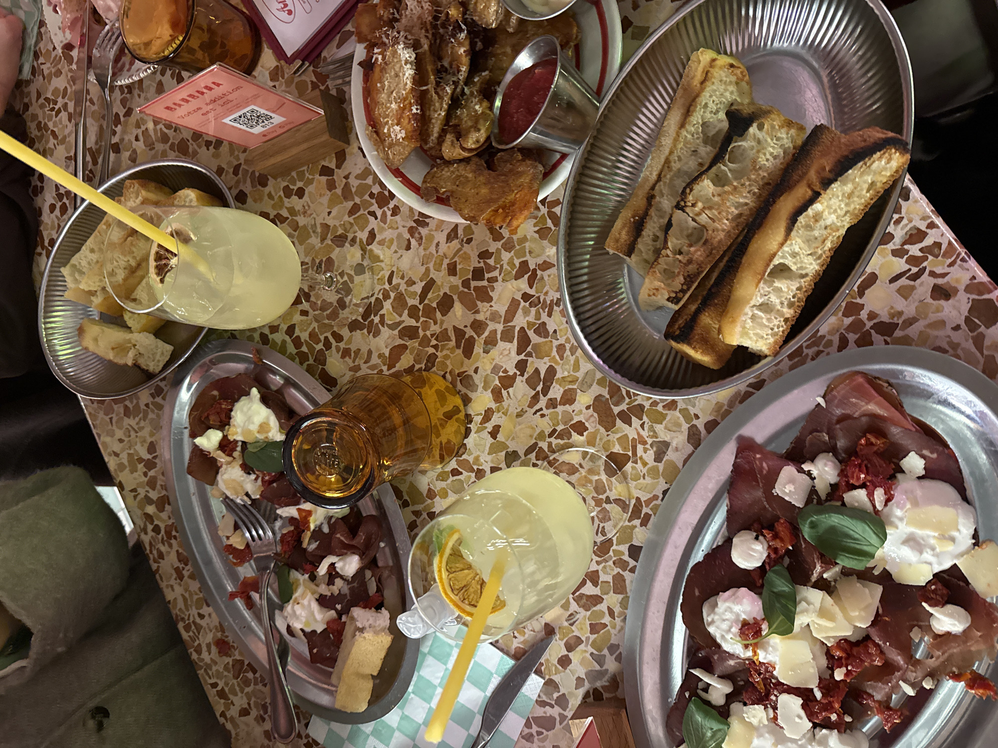 Busy dinner service documented at Croix restaurant