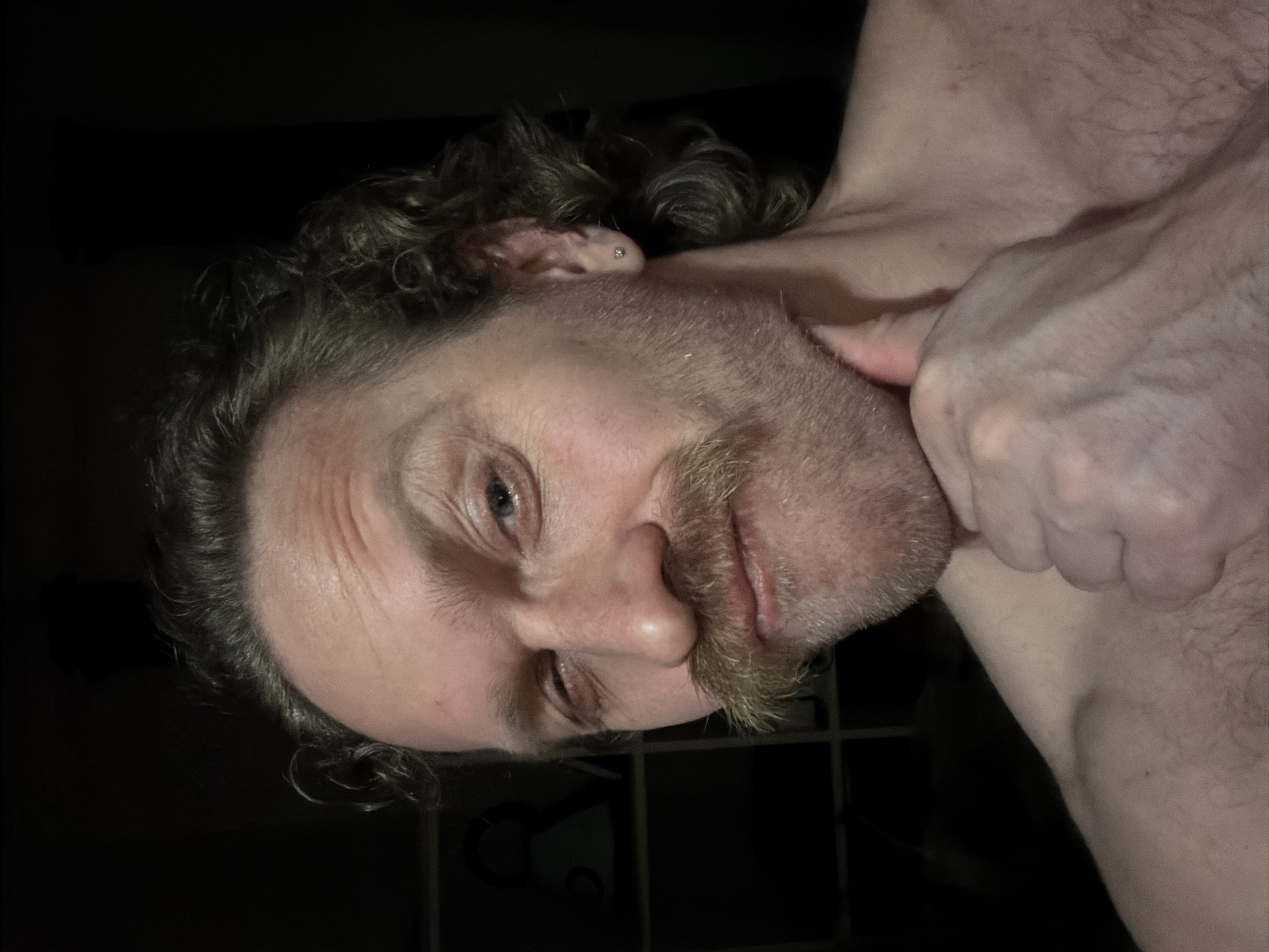 Man takes selfies indoors in Saint Petersburg