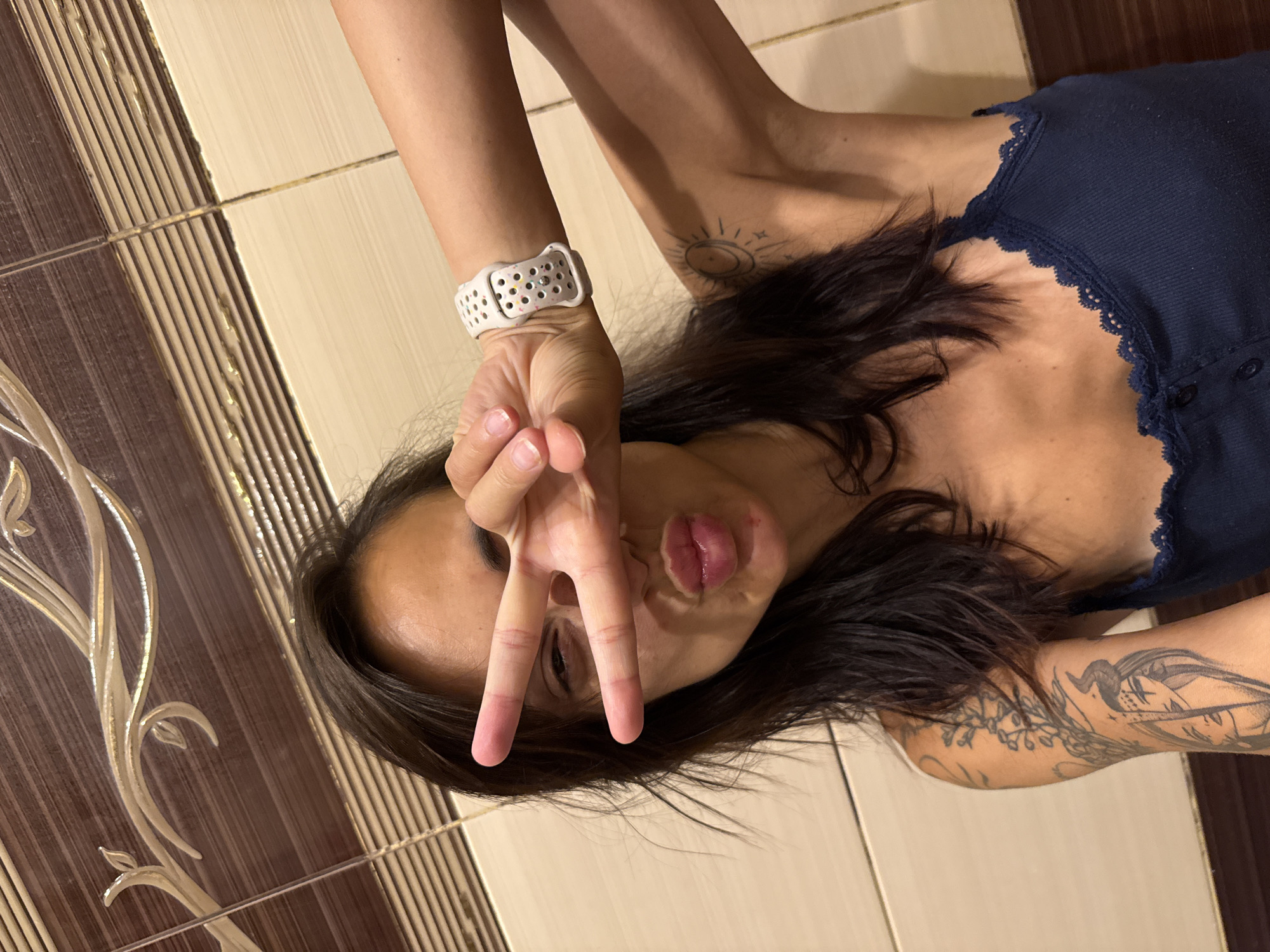 Back-to-back selfies in Pleven, Bulgaria