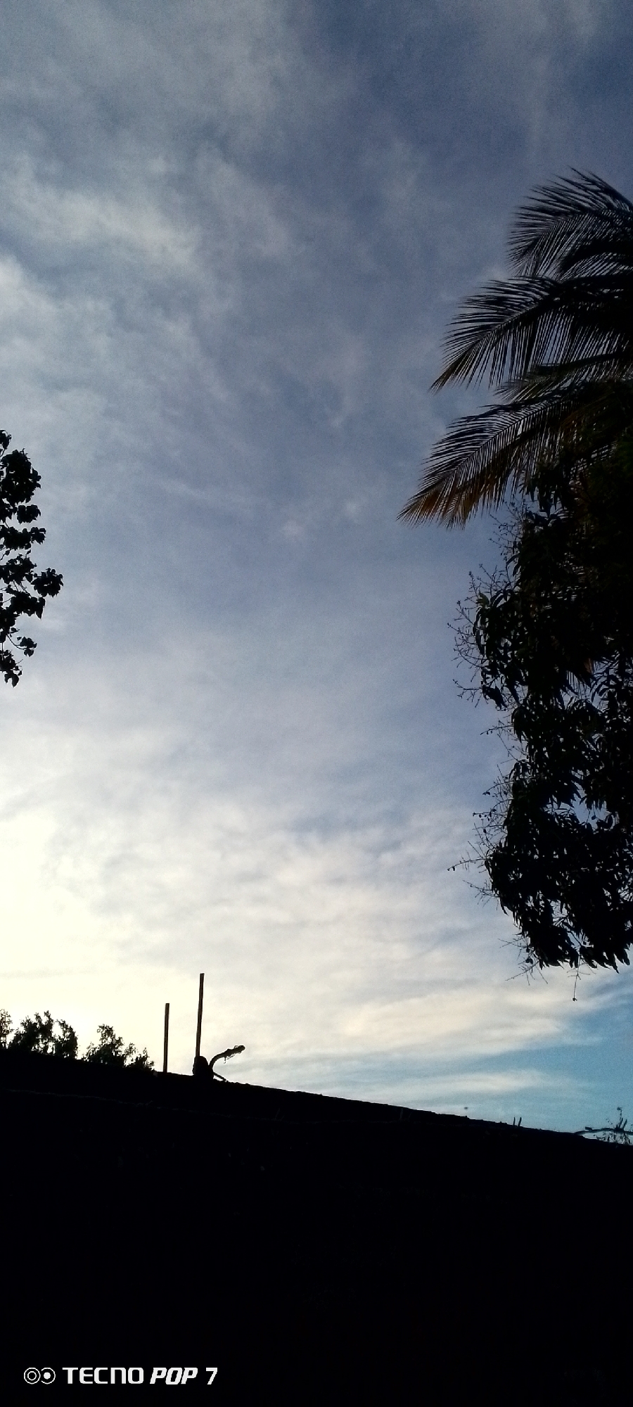 Twilight sky conditions documented over Altagracia, Venezuela