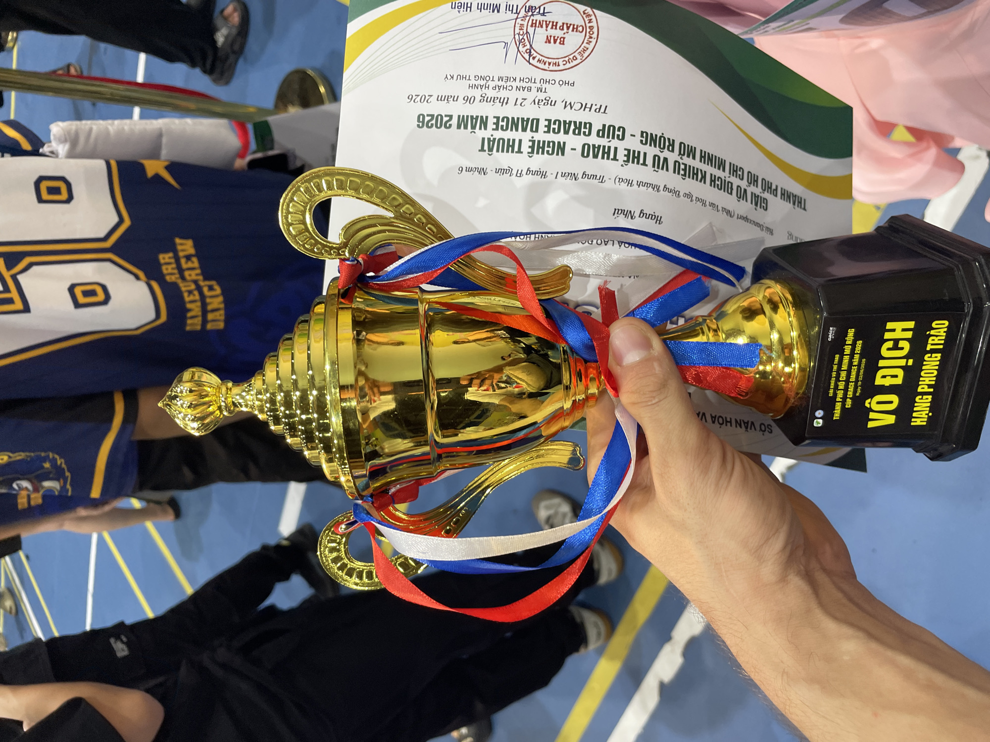 Grace Dance Cup 2026 competition day in Thuận An, Vietnam