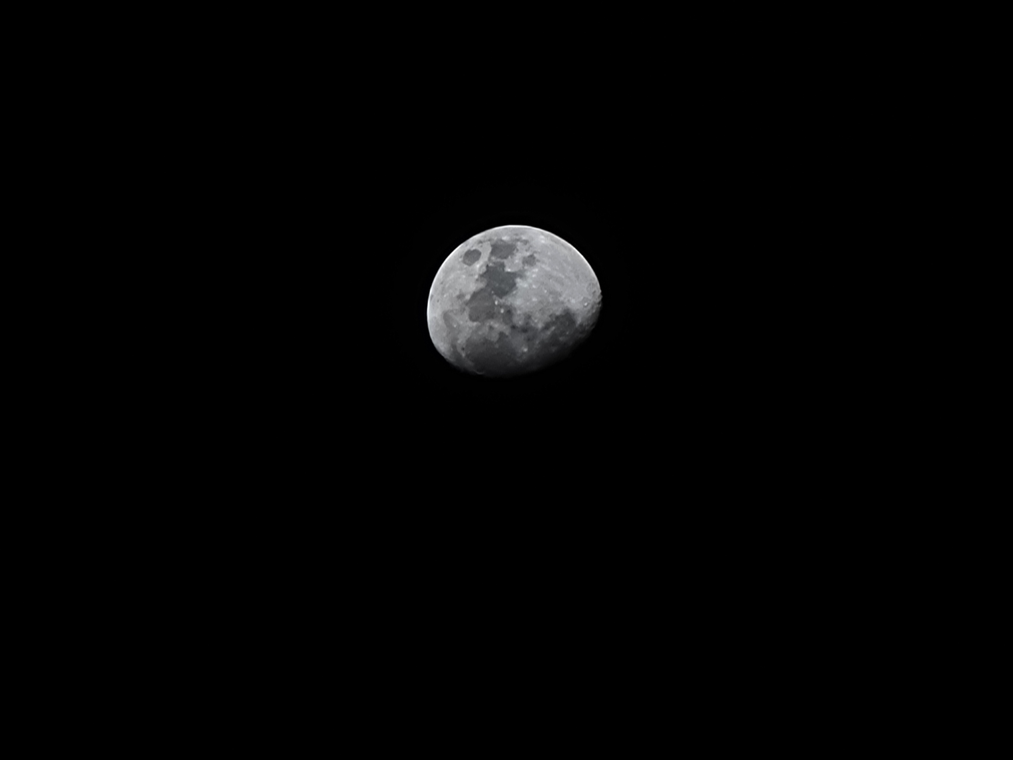 Moon and nighttime scenes from Quarteira, Portugal