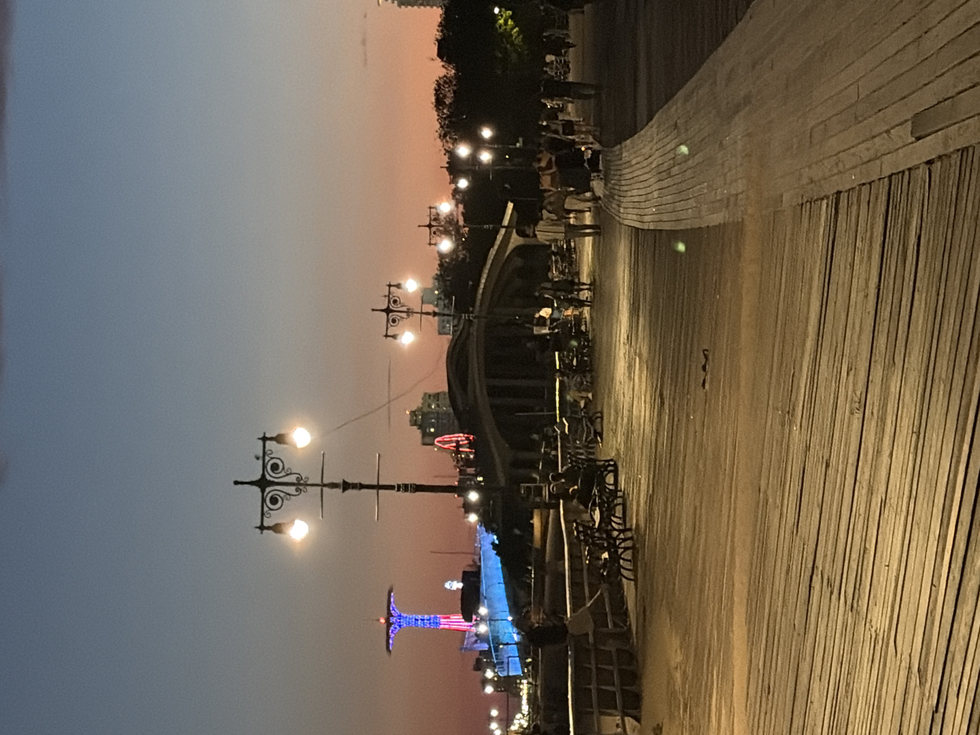 Brooklyn's beachfront at golden hour, Coney Island to Brighton Beach