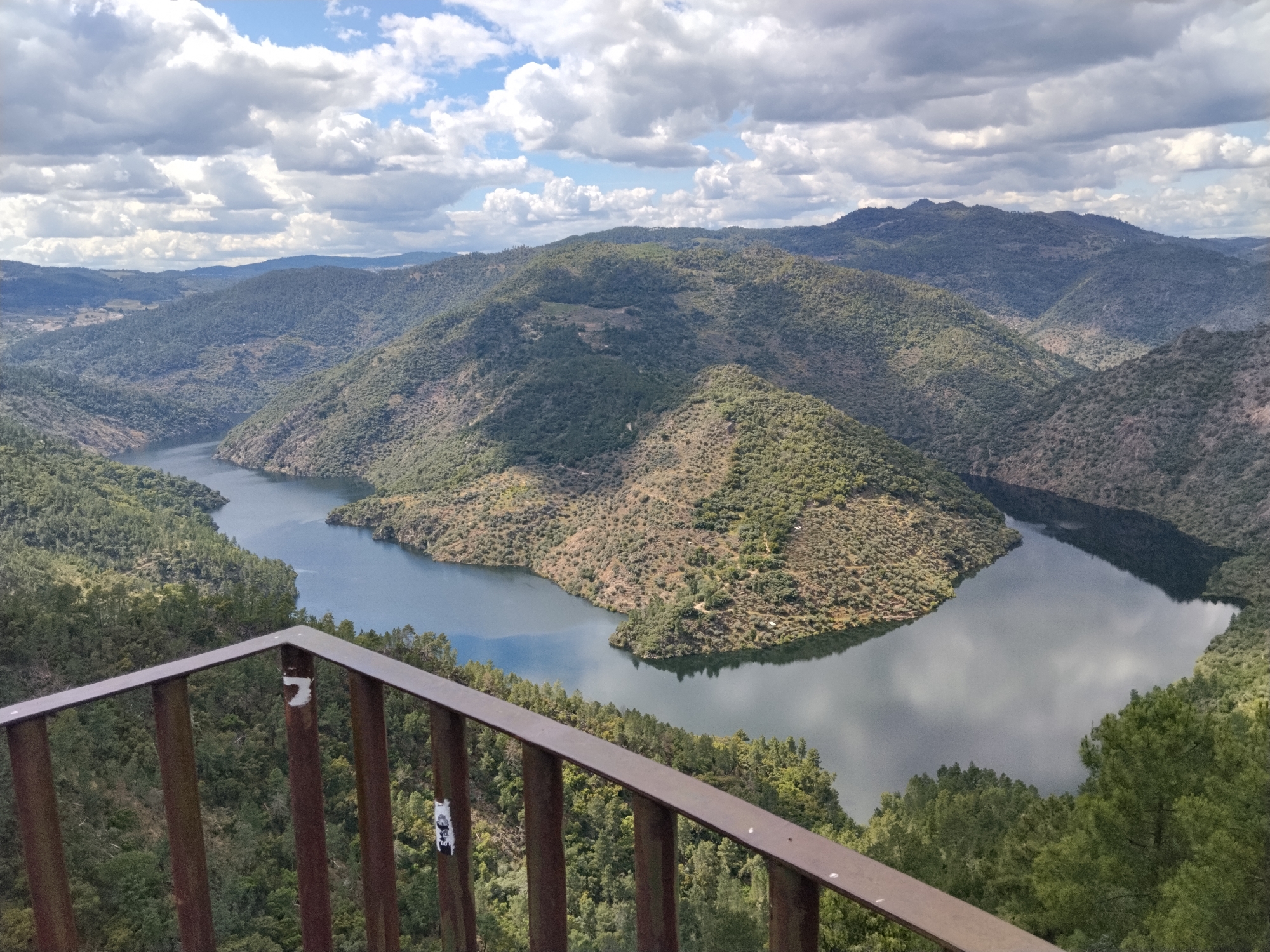 Scenic Douro Valley views captured from Carrazeda de Ansiães lookout