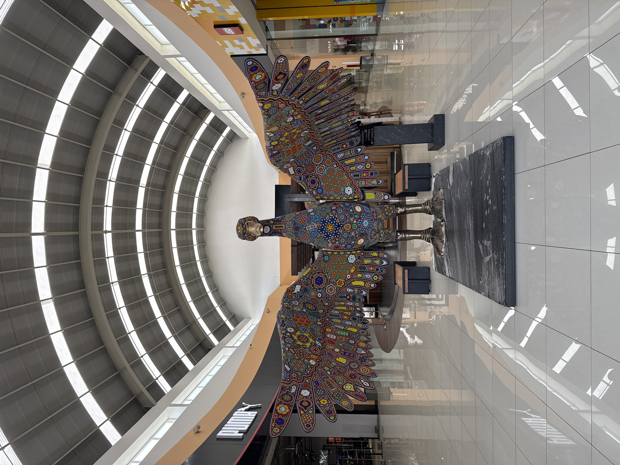 Shopping mall displays documented in Ocotlán, Mexico