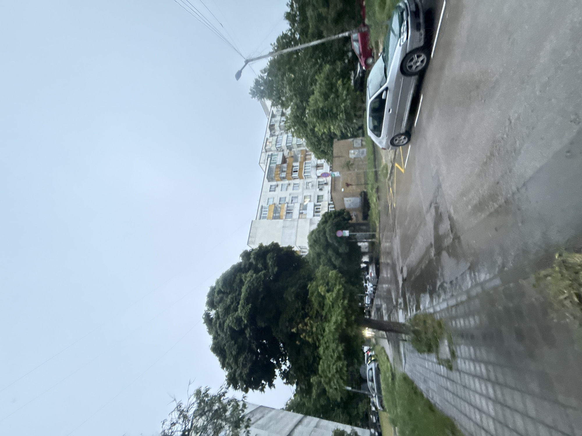 Post-rain street scenes documented across Varna, Bulgaria