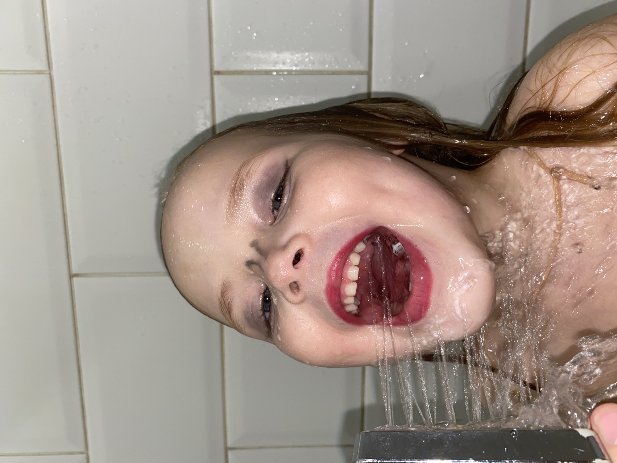 Child's bath time documented in Votkinsk, Russia