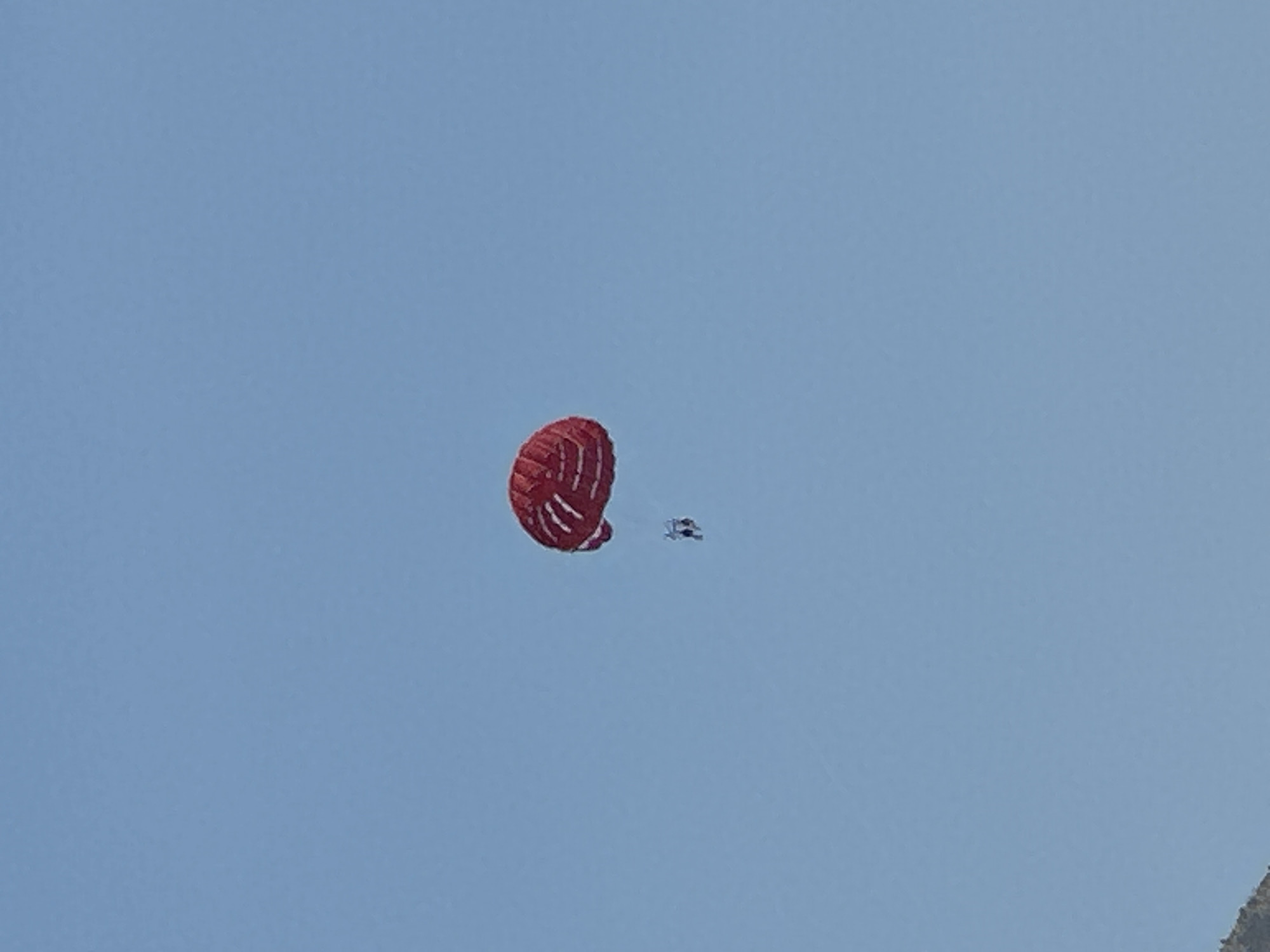 Parasailing and beach life along the Budva Riviera