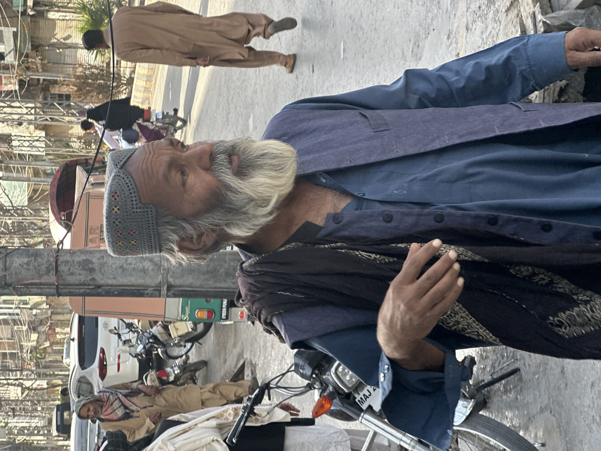 Daily street life documented in Quetta's commercial district