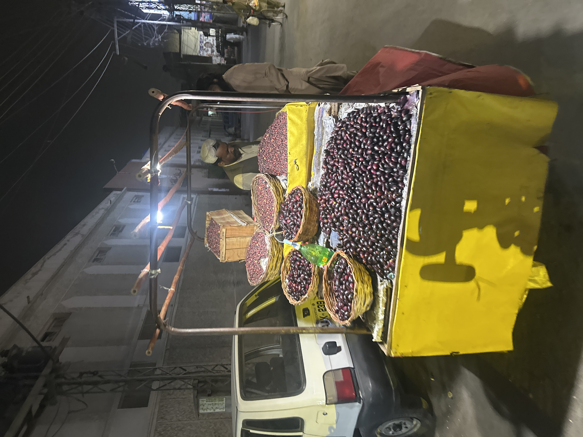 Evening market activity thrives in Quetta streets