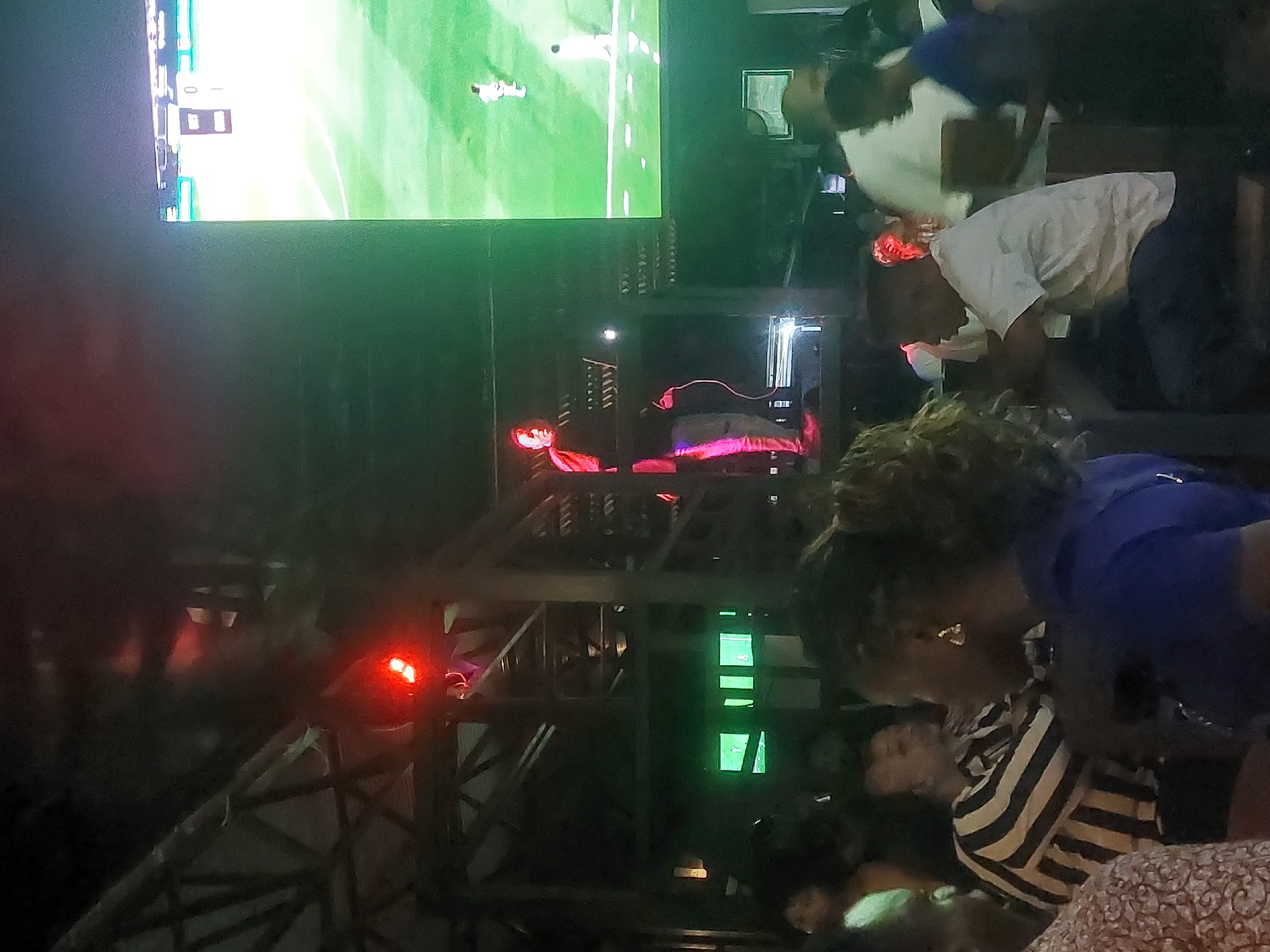 Football fans gather at Dar es-Salaam bars for match viewing