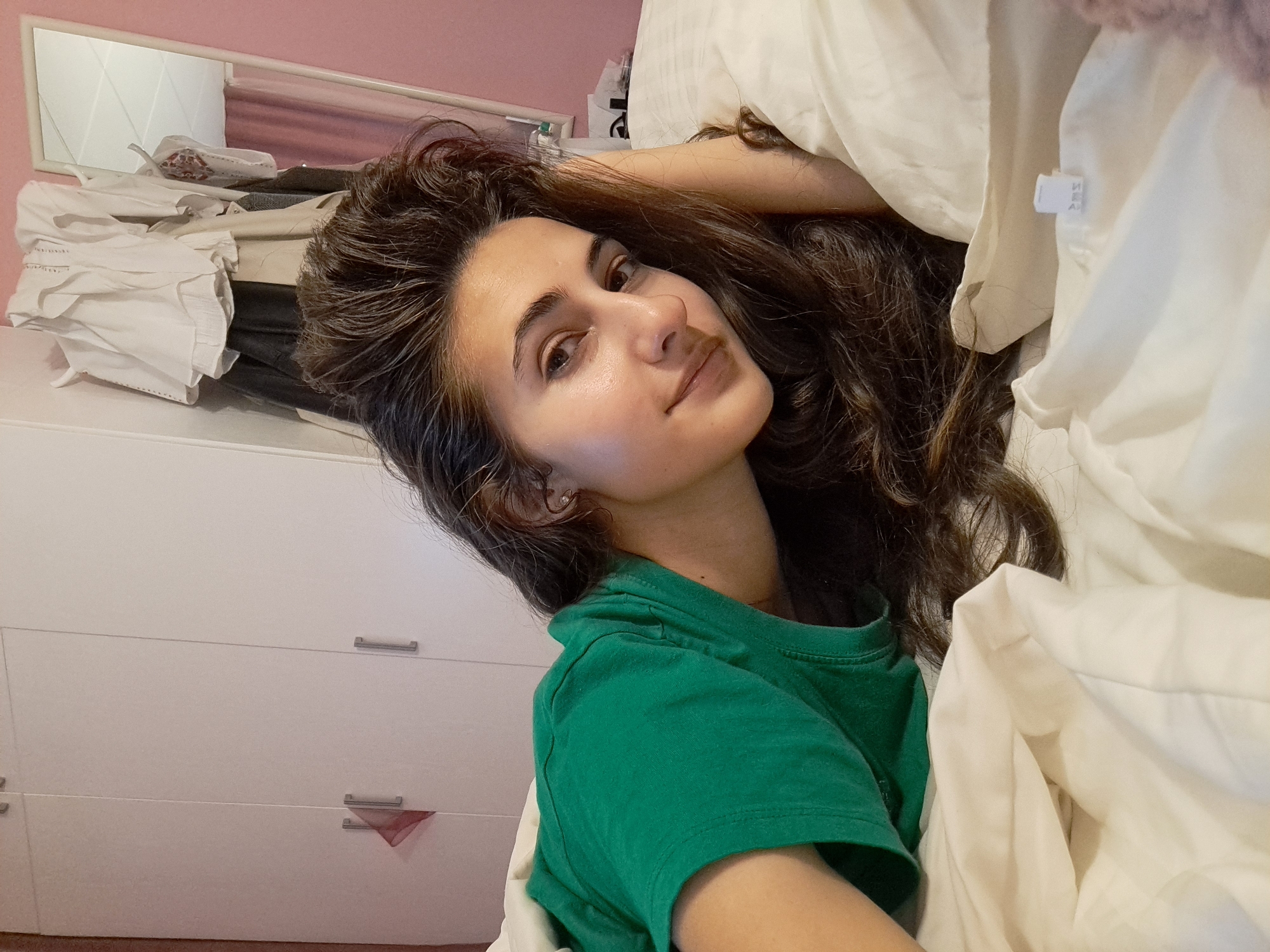 Woman documented in private bedroom moments in Negovan, Bulgaria