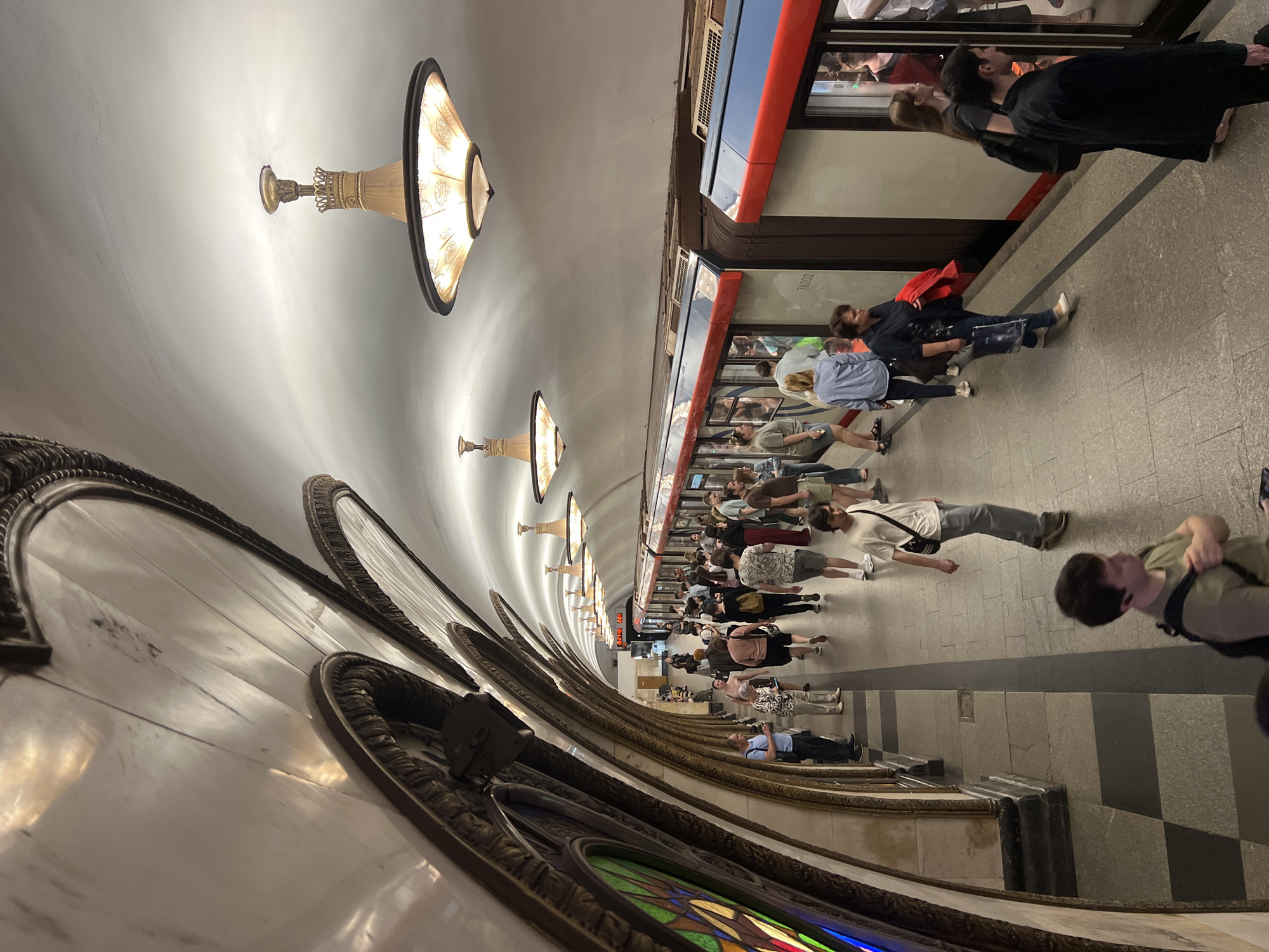 Moscow Metro Station Scene Captured by Witnesses