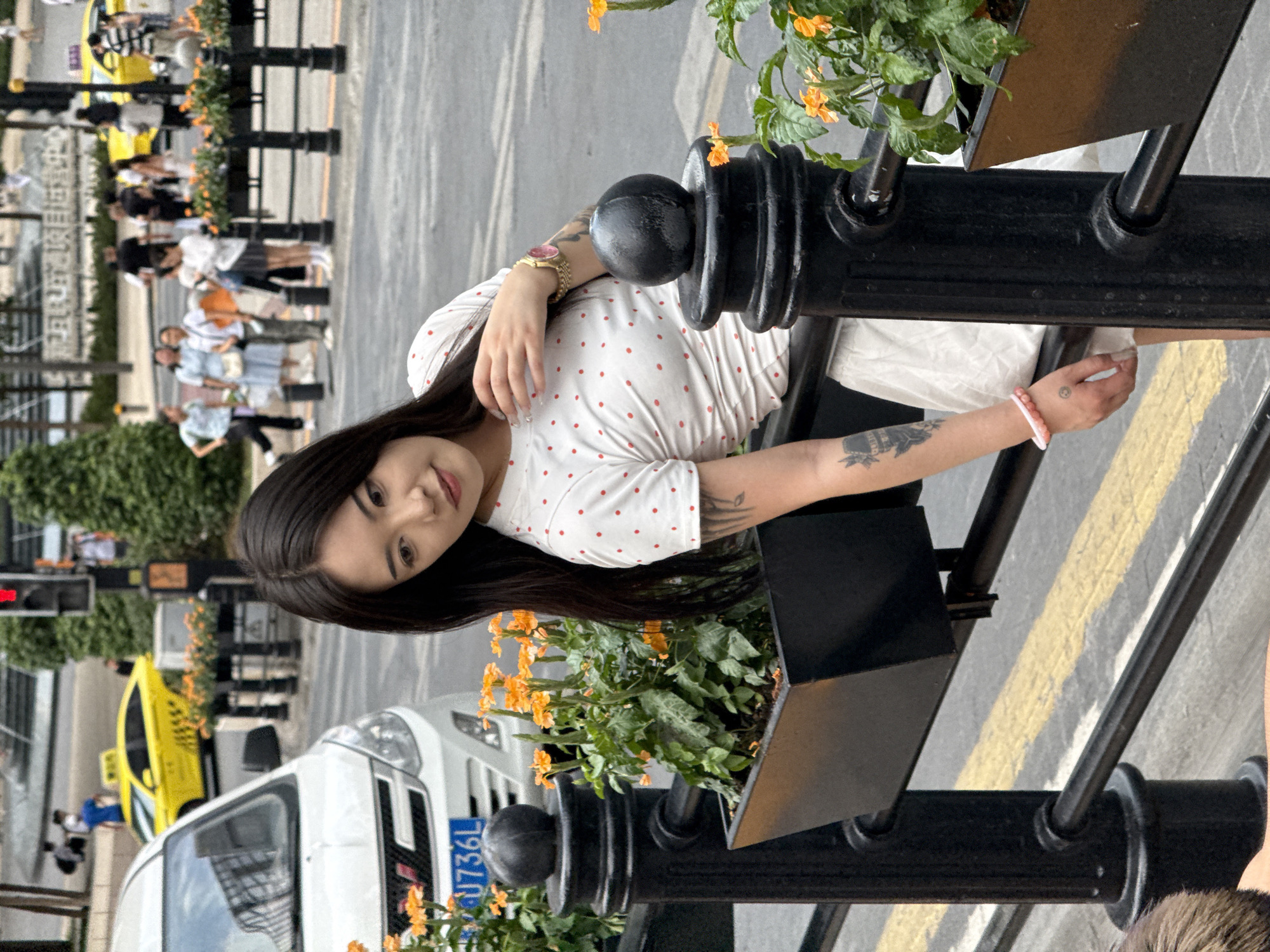 A busy July morning around Raffles City Chongqing