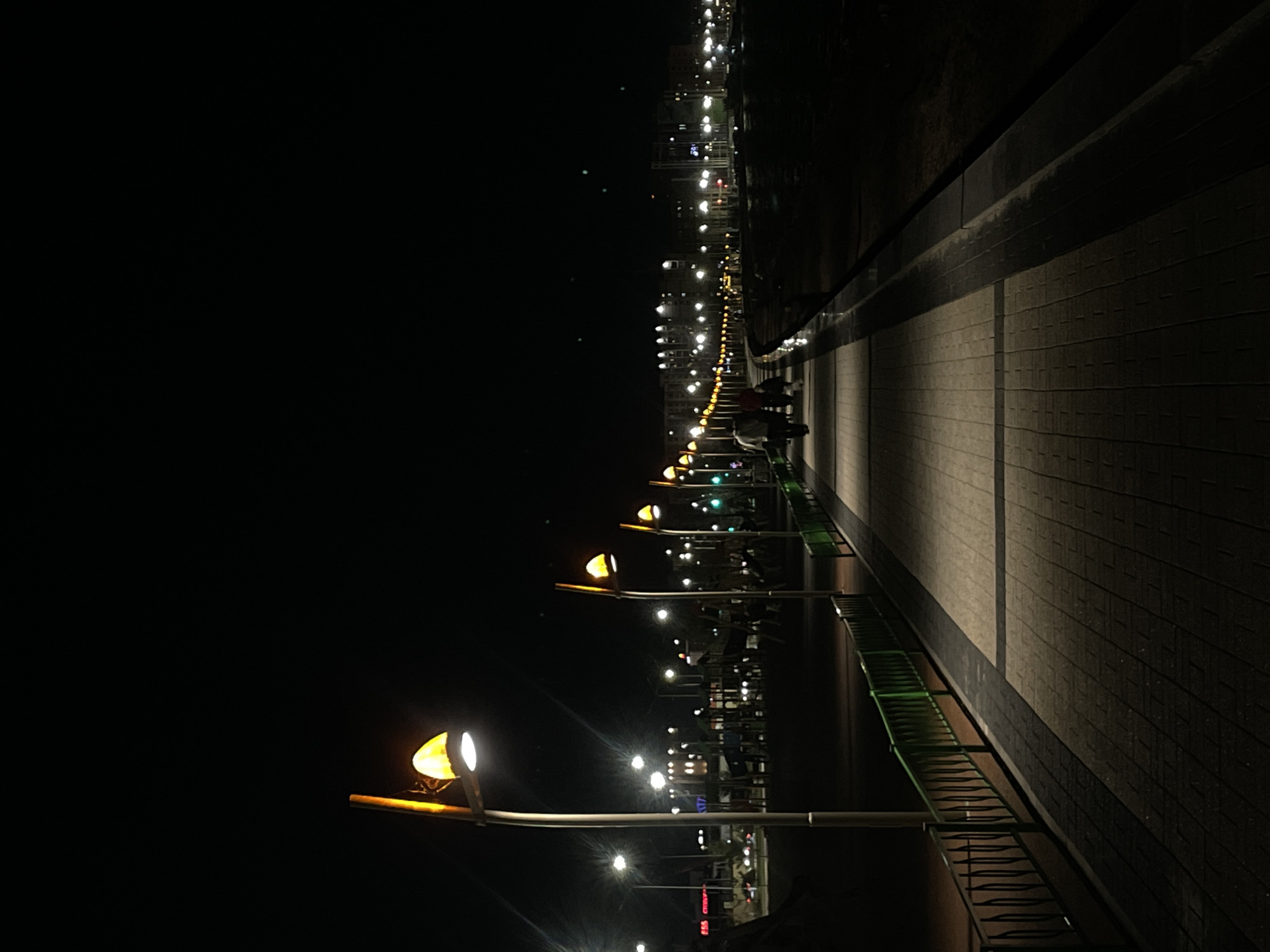 Evening scenes documented across illuminated Kokshetau, Kazakhstan