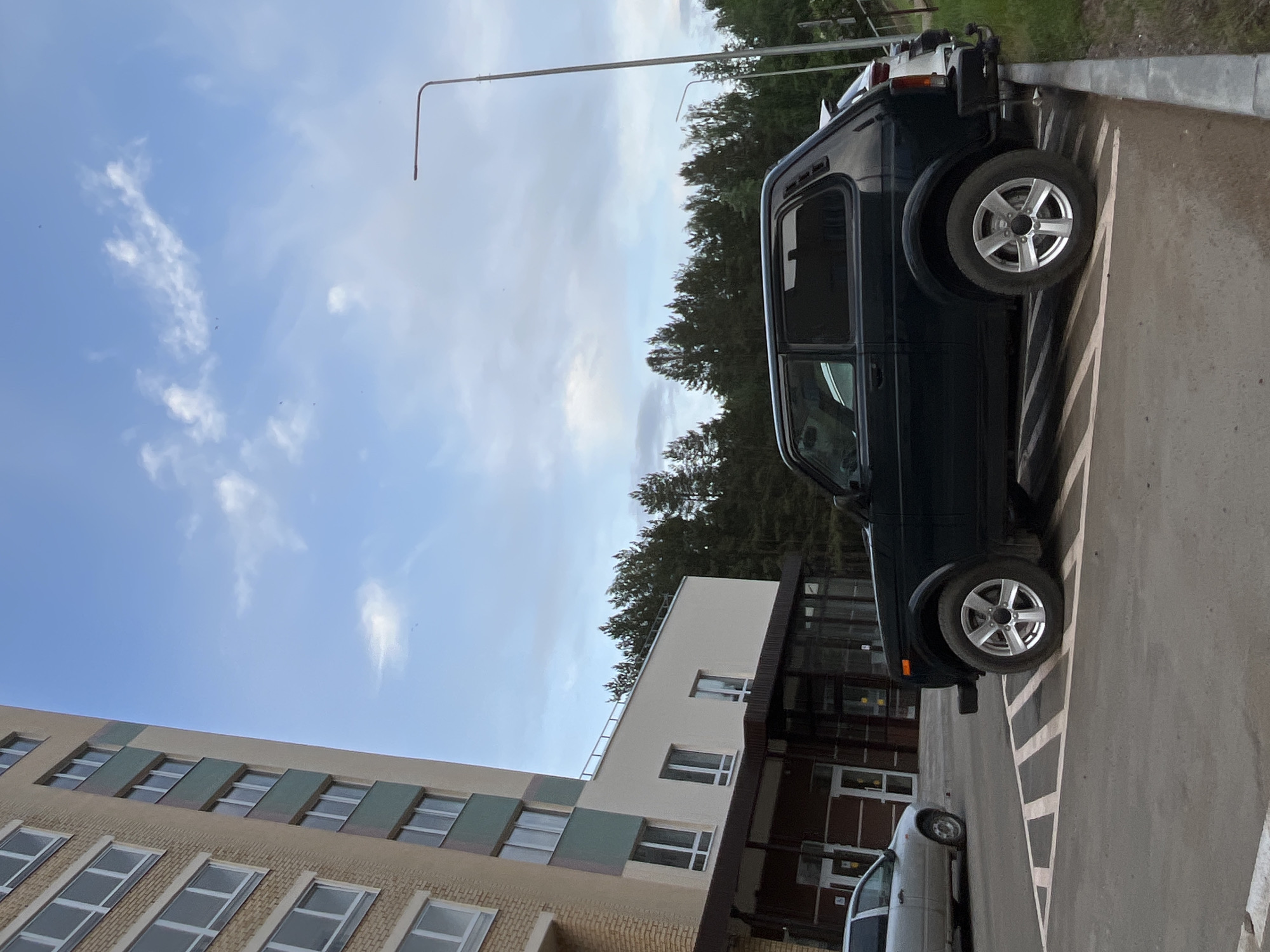 Family outing documented in Chaikovsky, Russia residential area