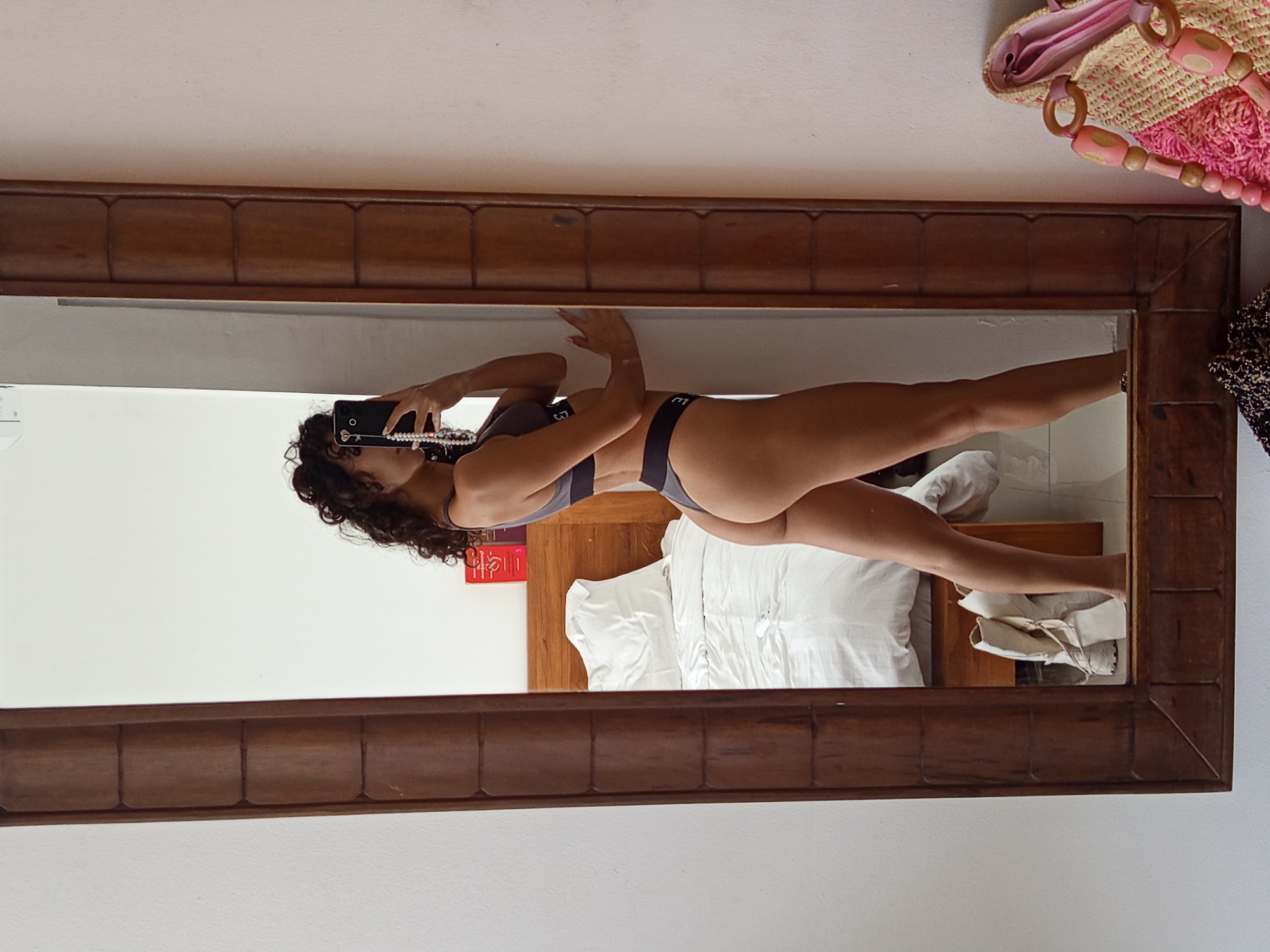 Early morning selfies and street scenes captured in North Kuta