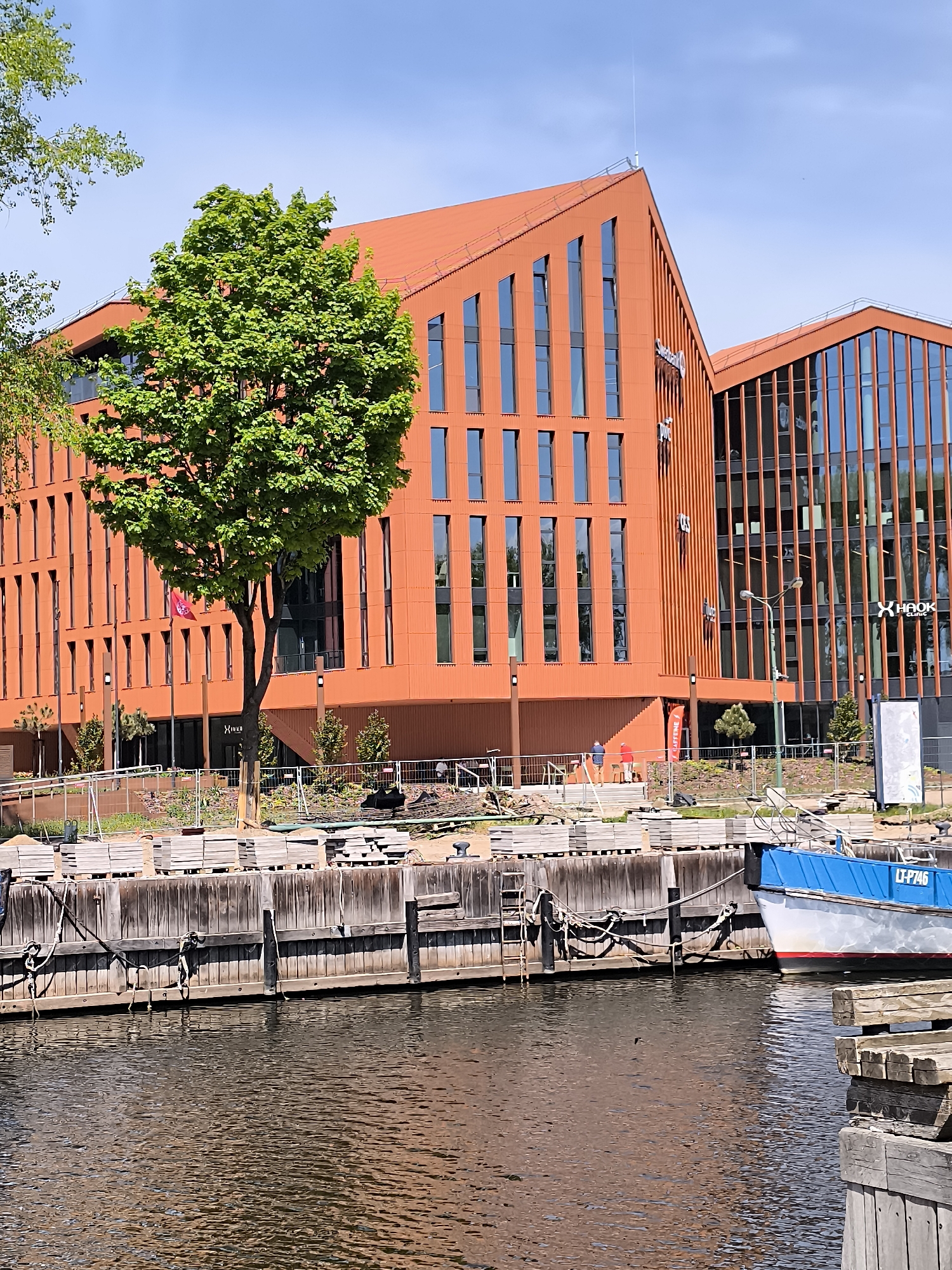 Architectural tour captured across Klaipėda's historic and modern districts