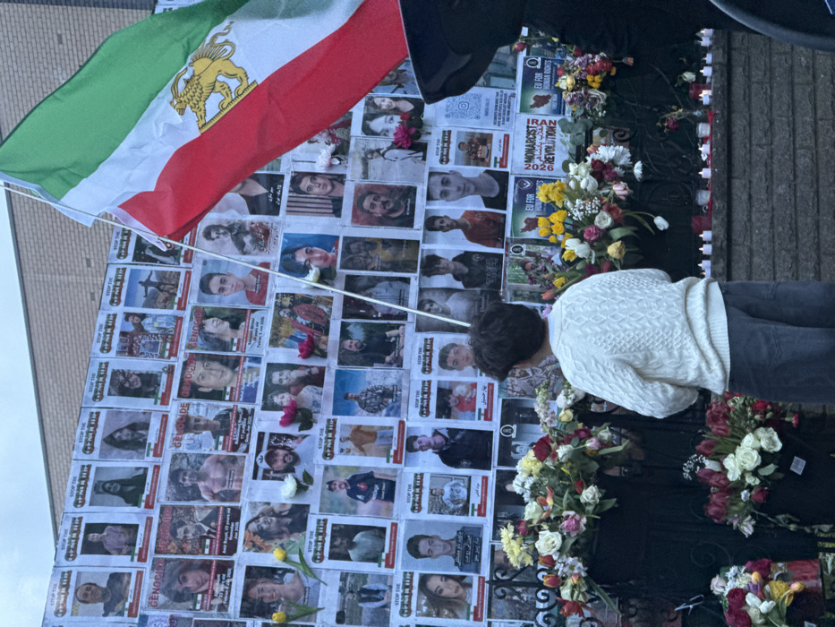 Iranian Memorial Gathering Held in London with Police Presence