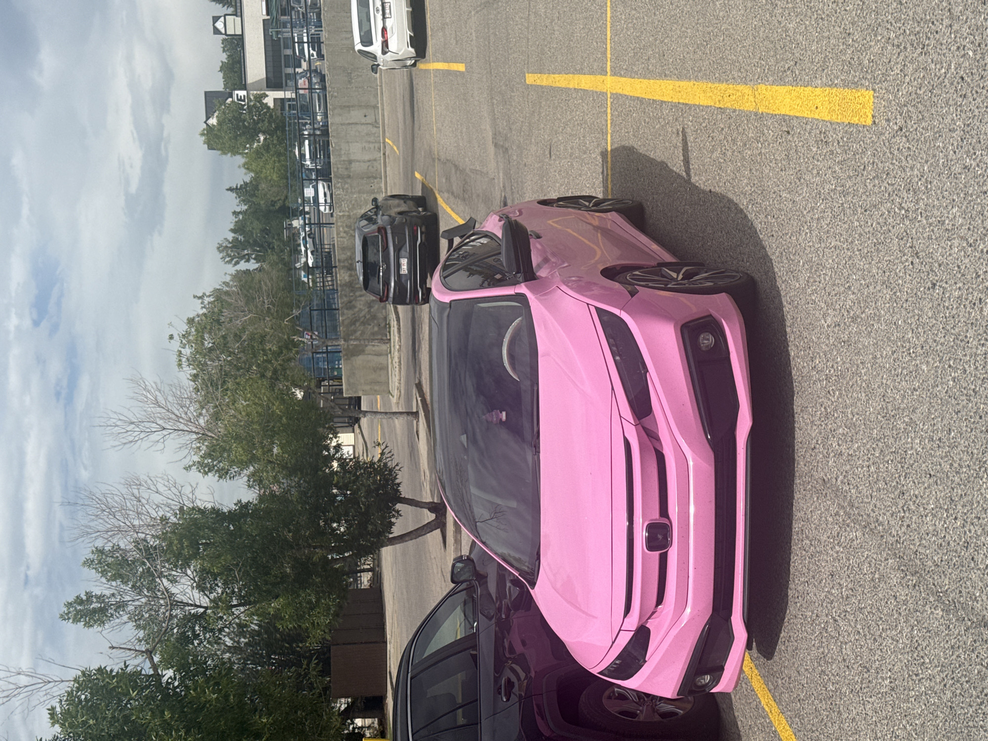 Errands and coffee on a Calgary afternoon