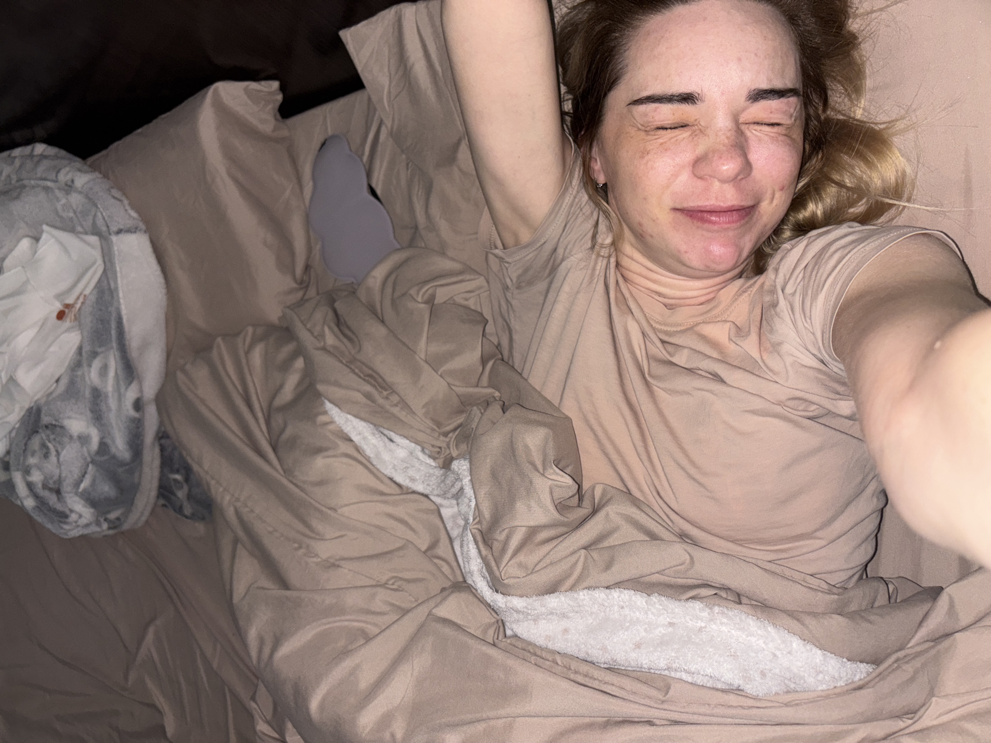 Healthcare worker captured in multiple memories across Russia morning