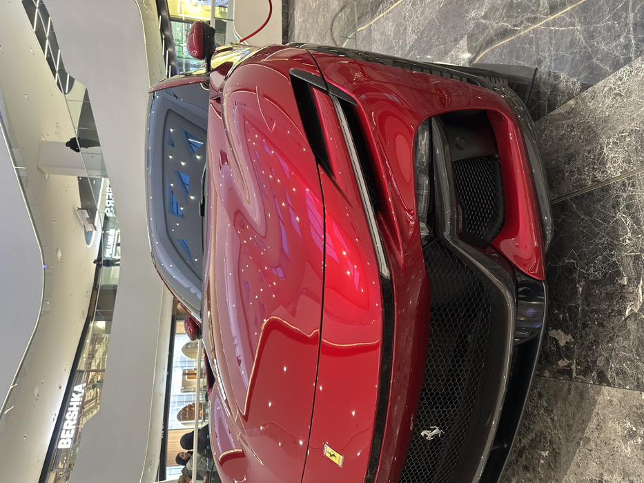 Luxury car exhibition spans multiple Tashkent shopping malls