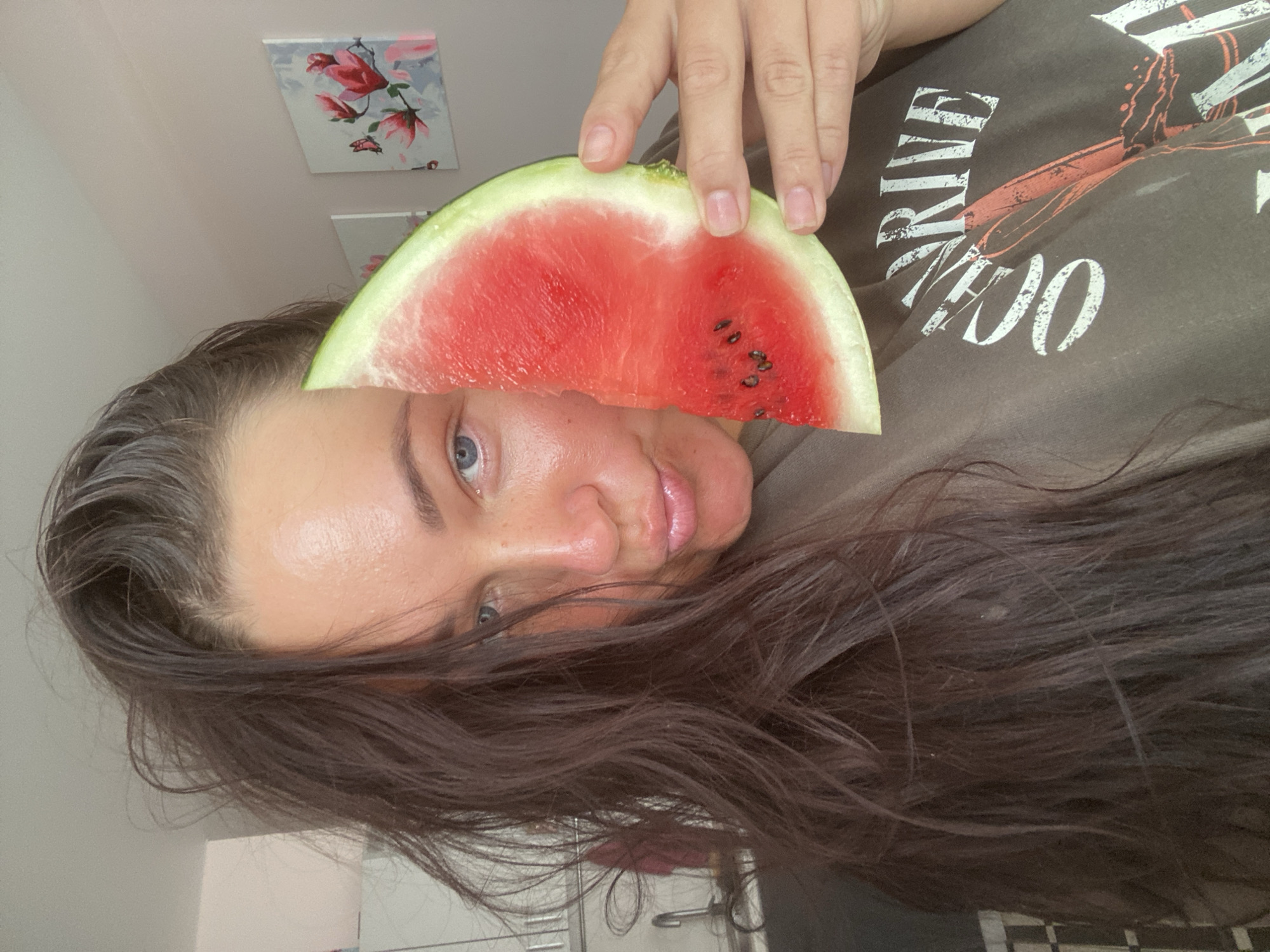 Watermelon face shots, multiple angles, Sochi