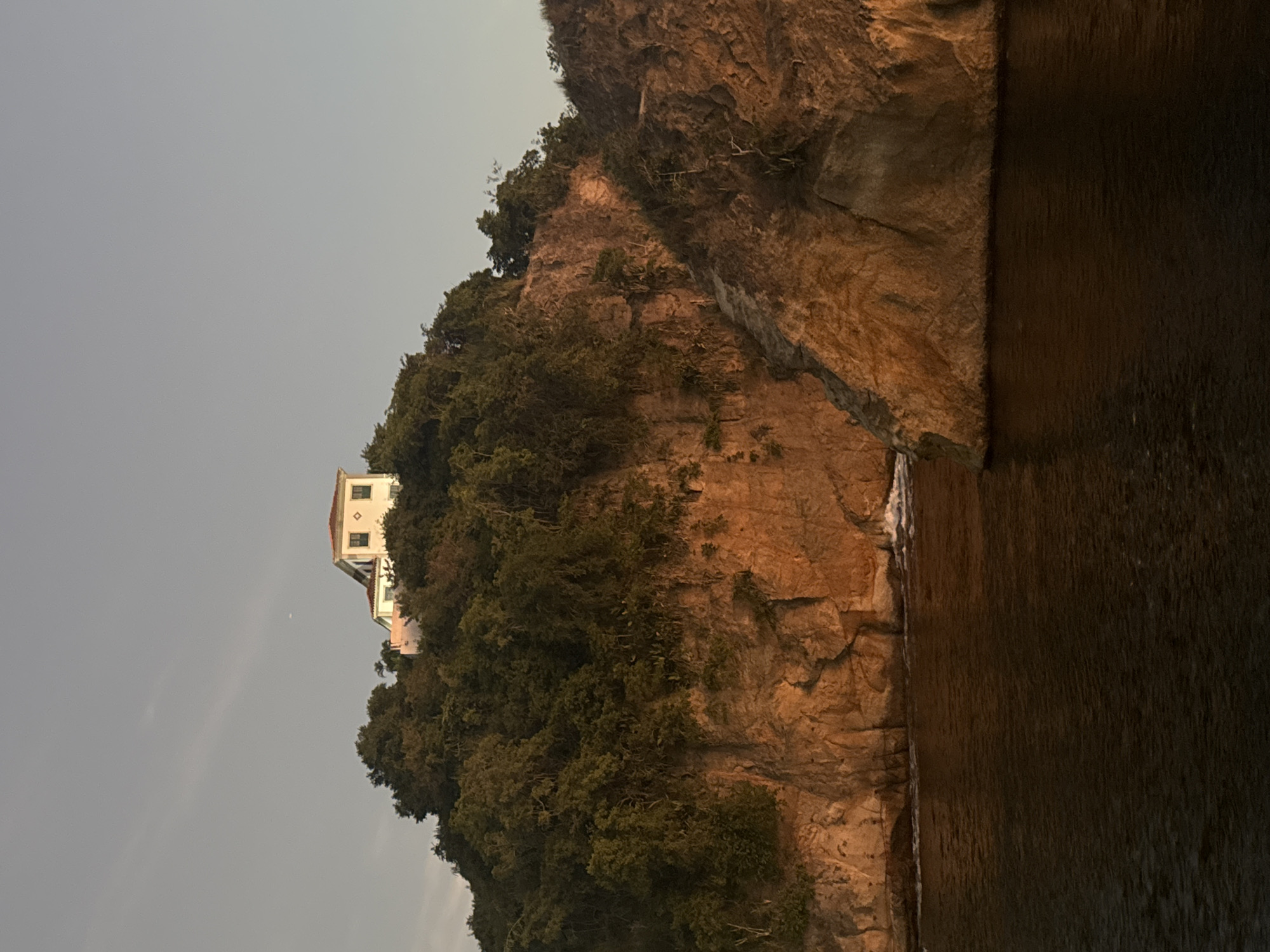 Guanabara Bay at golden hour, seen from Niterói