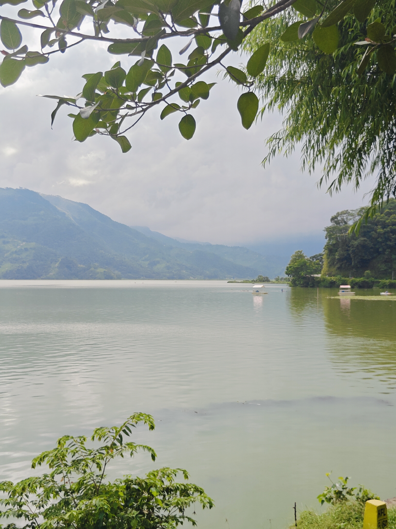 Lazy morning along Phewa Lake, Pokhara