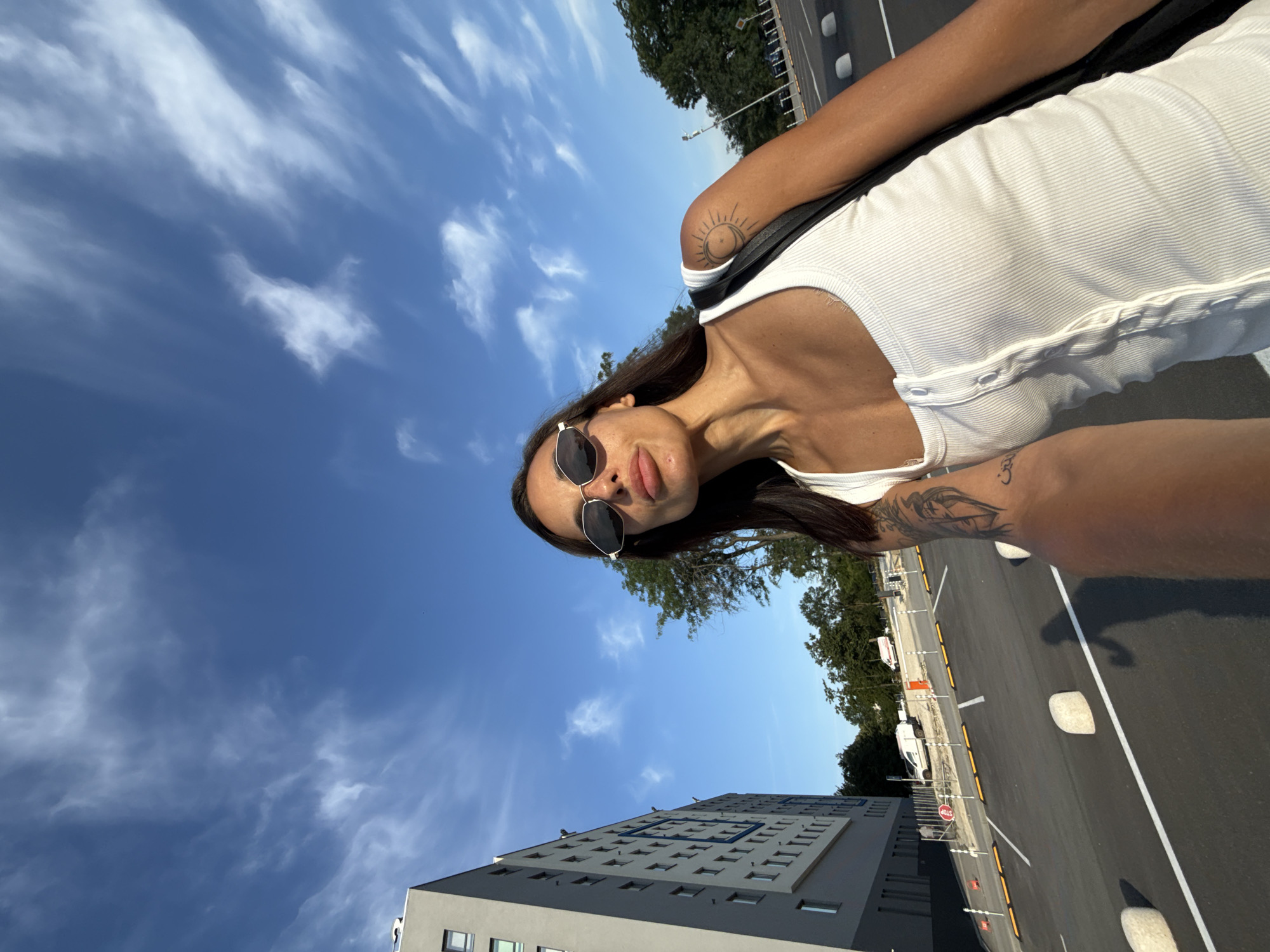 Sunny selfie session in Pleven, Bulgaria