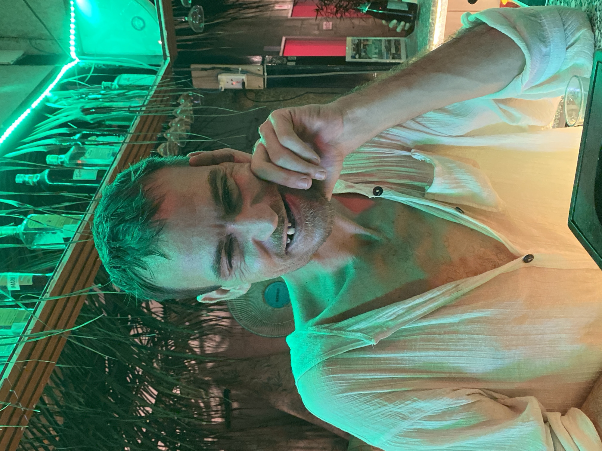 Bar patrons socialize, take selfies in Mũi Né establishment