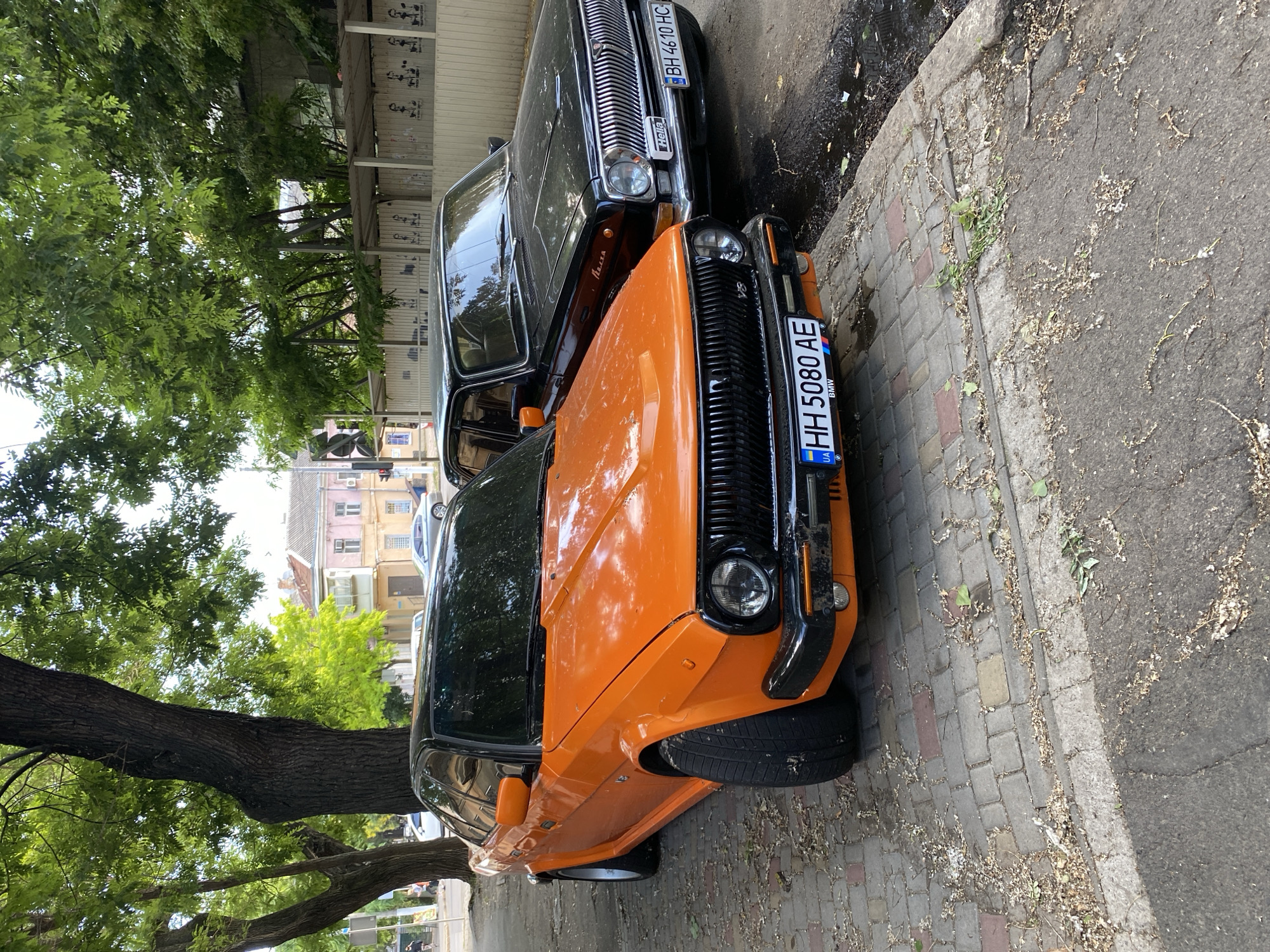 Vintage cars, civic landmarks, and street-level details from a midwestern outing