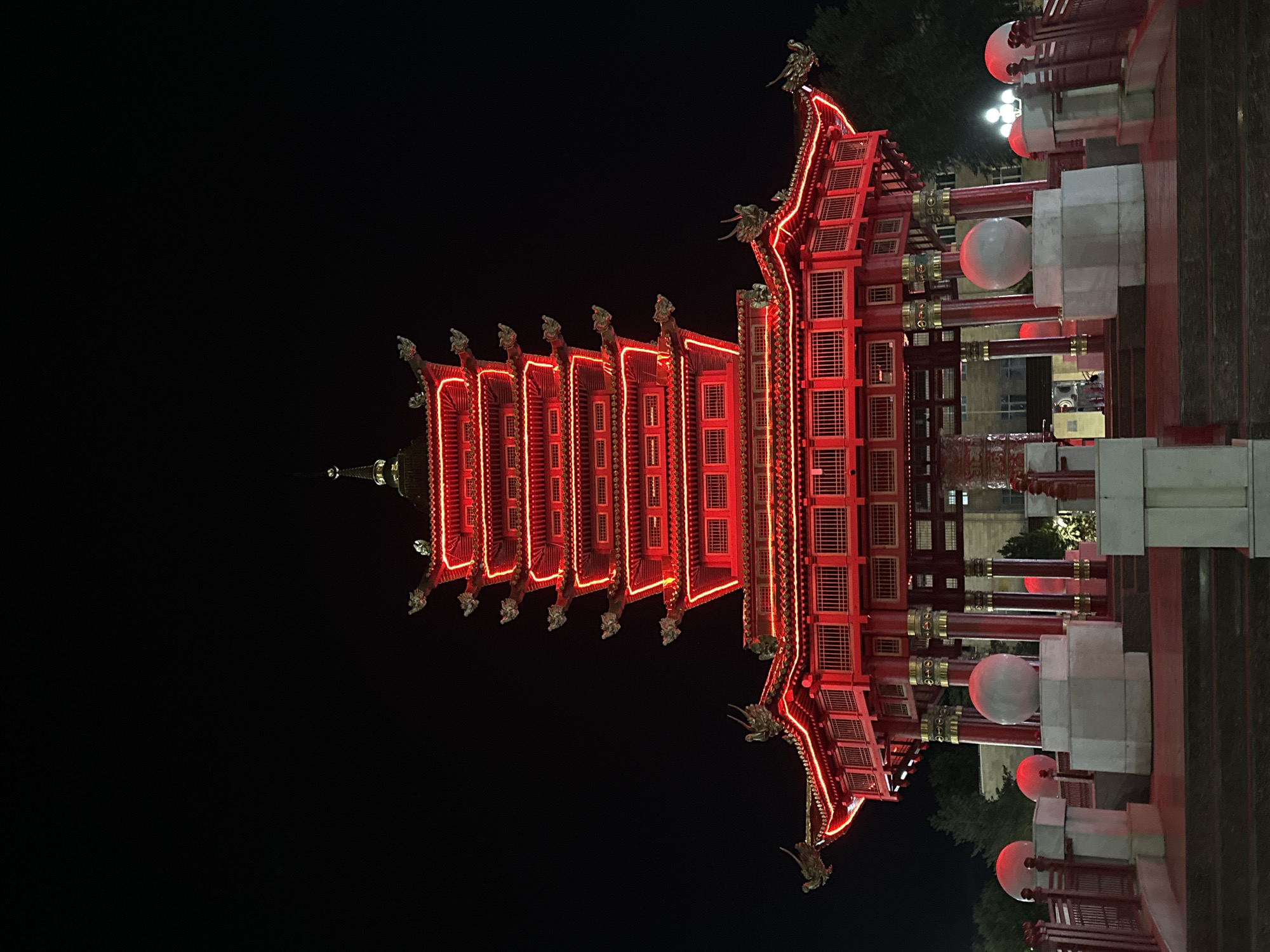 Night tour of Elista's Buddhist landmarks and cultural sites